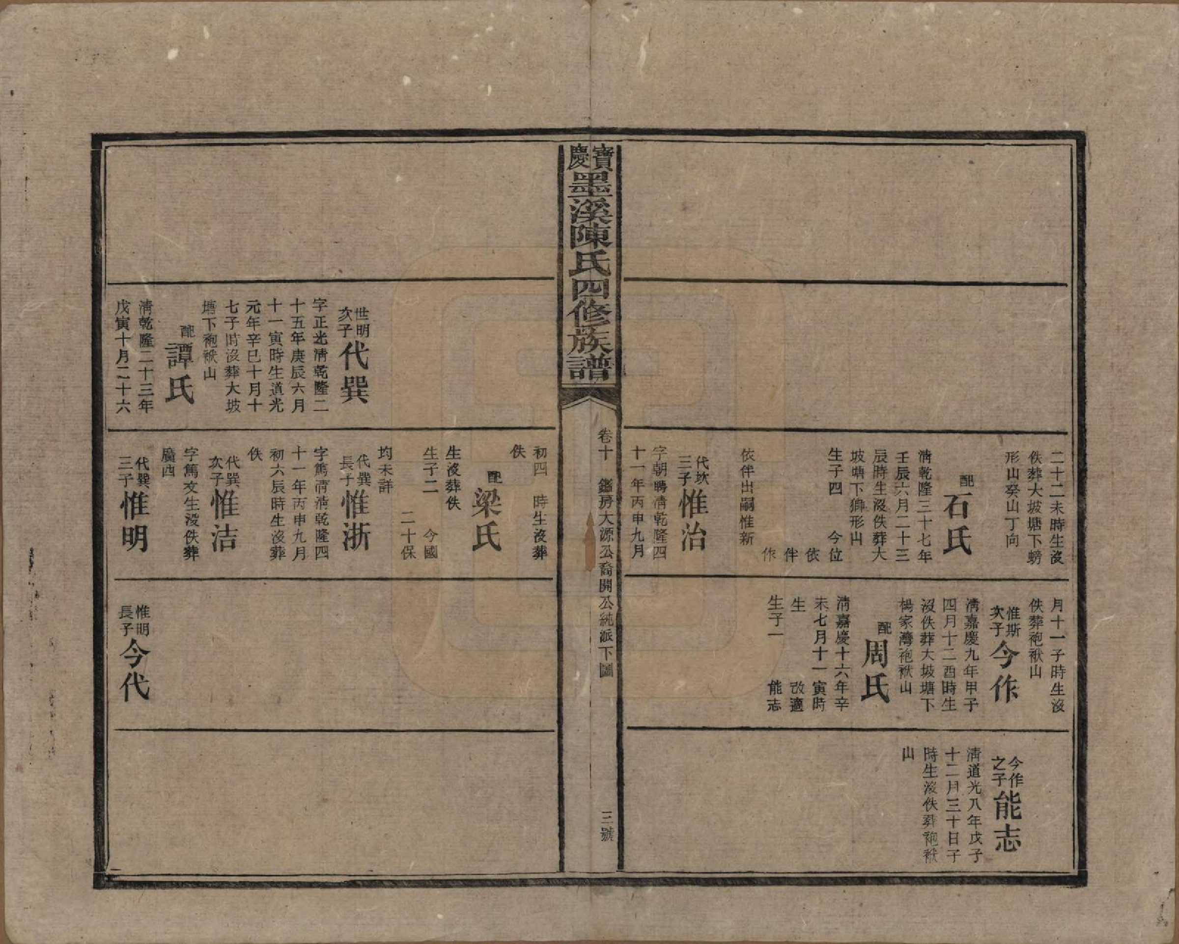 GTJP0162.陈.湖南宝庆.宝庆墨溪陈氏四修族谱.民国十一年（1922）_010.pdf_第3页
