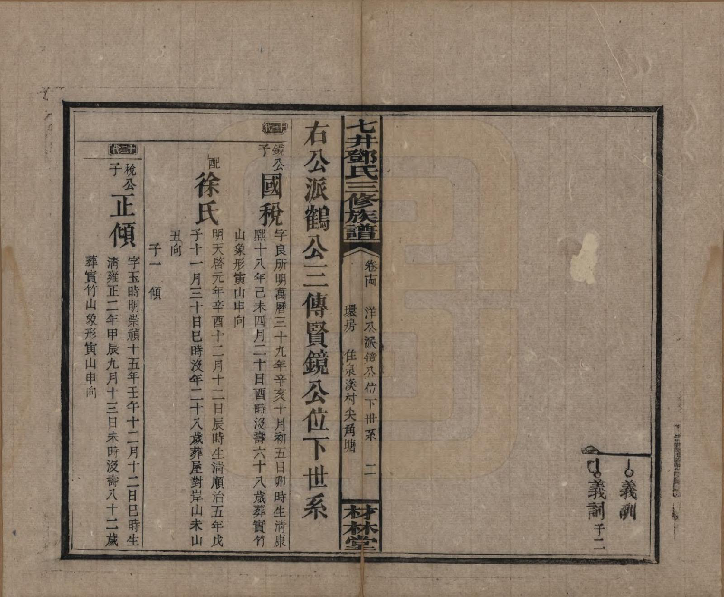 GTJP0279.邓.湖南邵阳.邵东七井邓氏大宗三修族谱二十卷卷首二卷卷末一卷.民国十四年（1925）_014.pdf_第2页