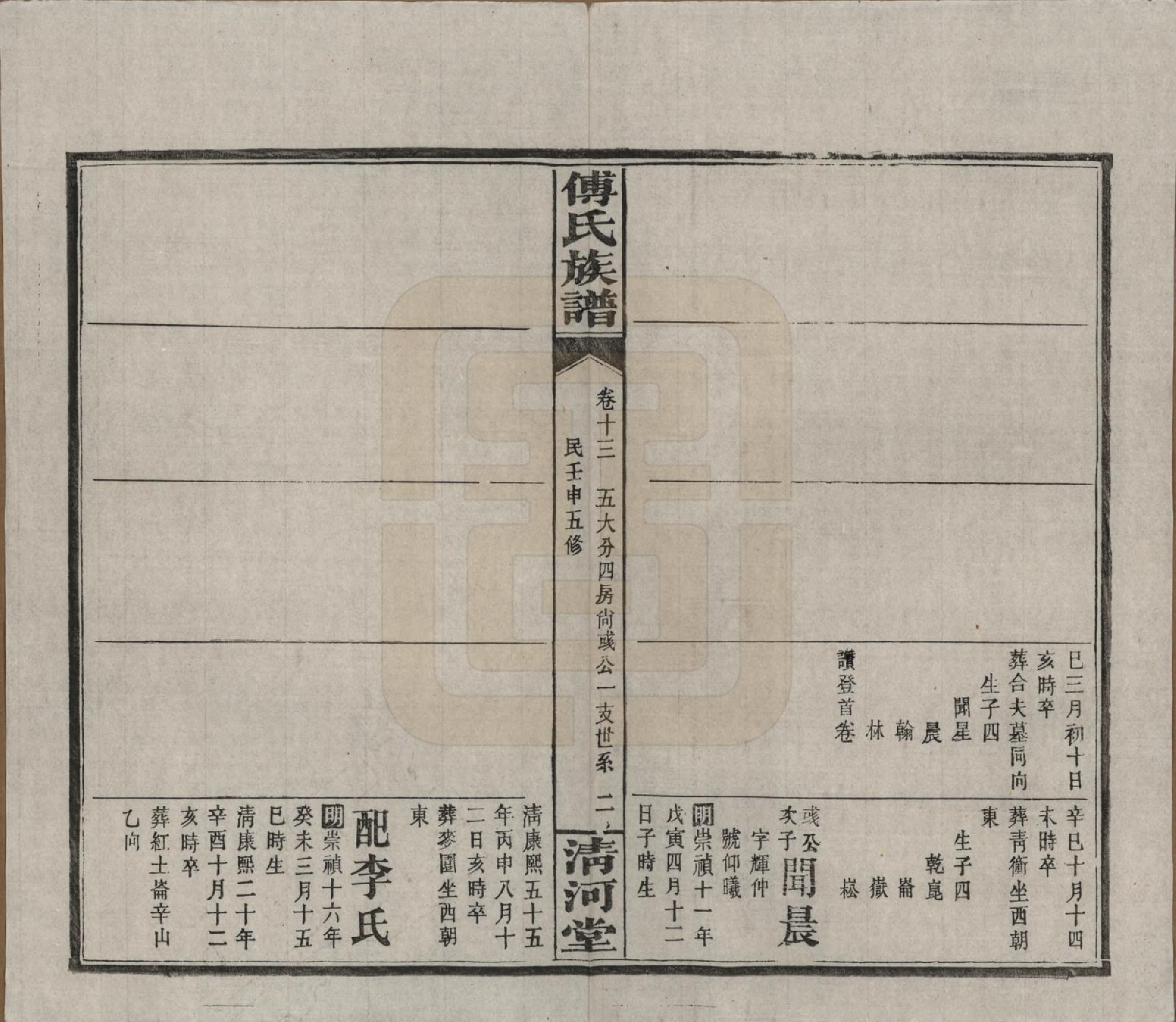 GTJP0363.傅.湖南湘隂.傅氏五修族谱三十五卷卷首三卷.民国二十一年（1932）_013.pdf_第3页