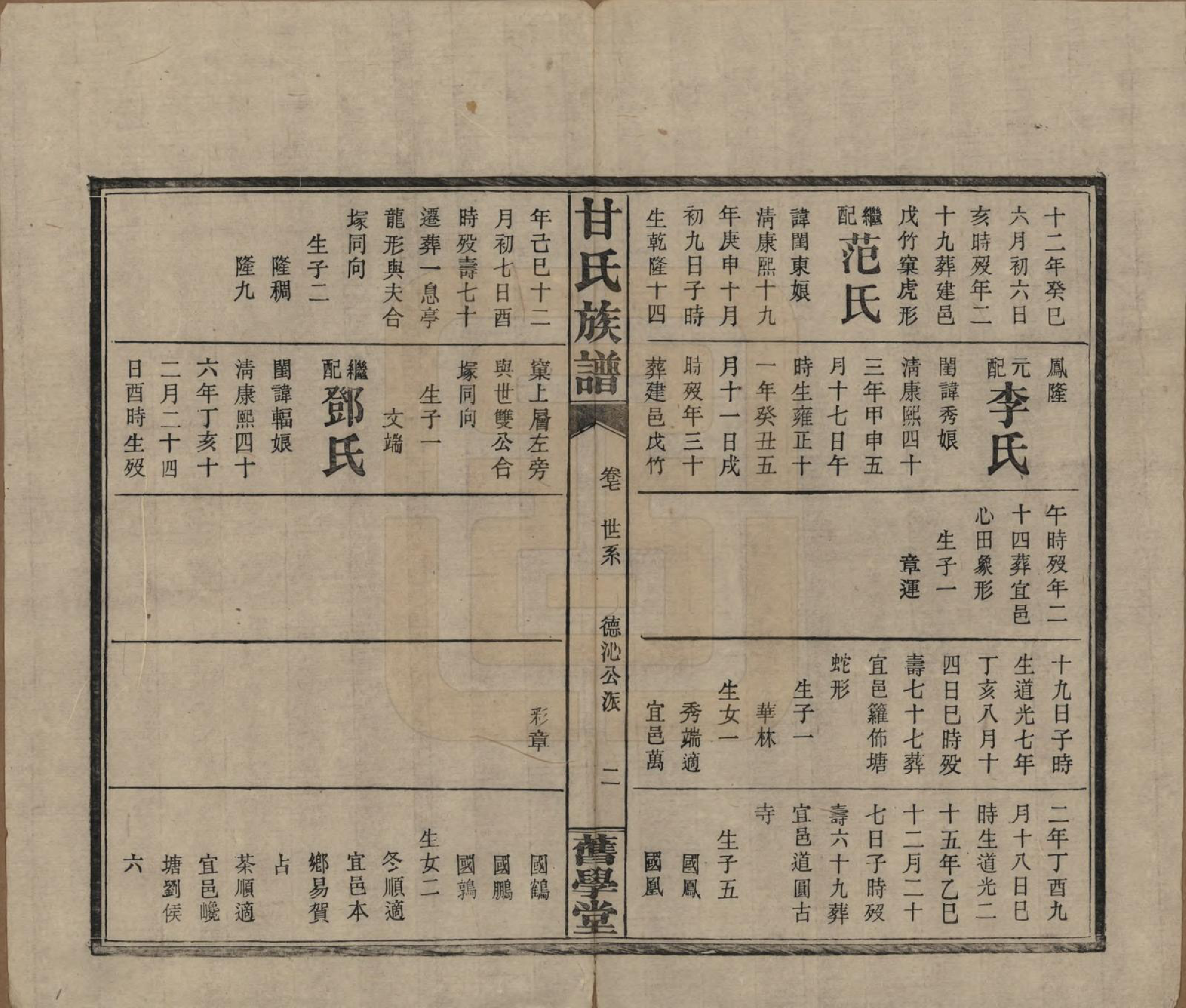 GTJP0371.甘.湖南浏阳.甘氏族谱.民国30年[1941]_007.pdf_第2页