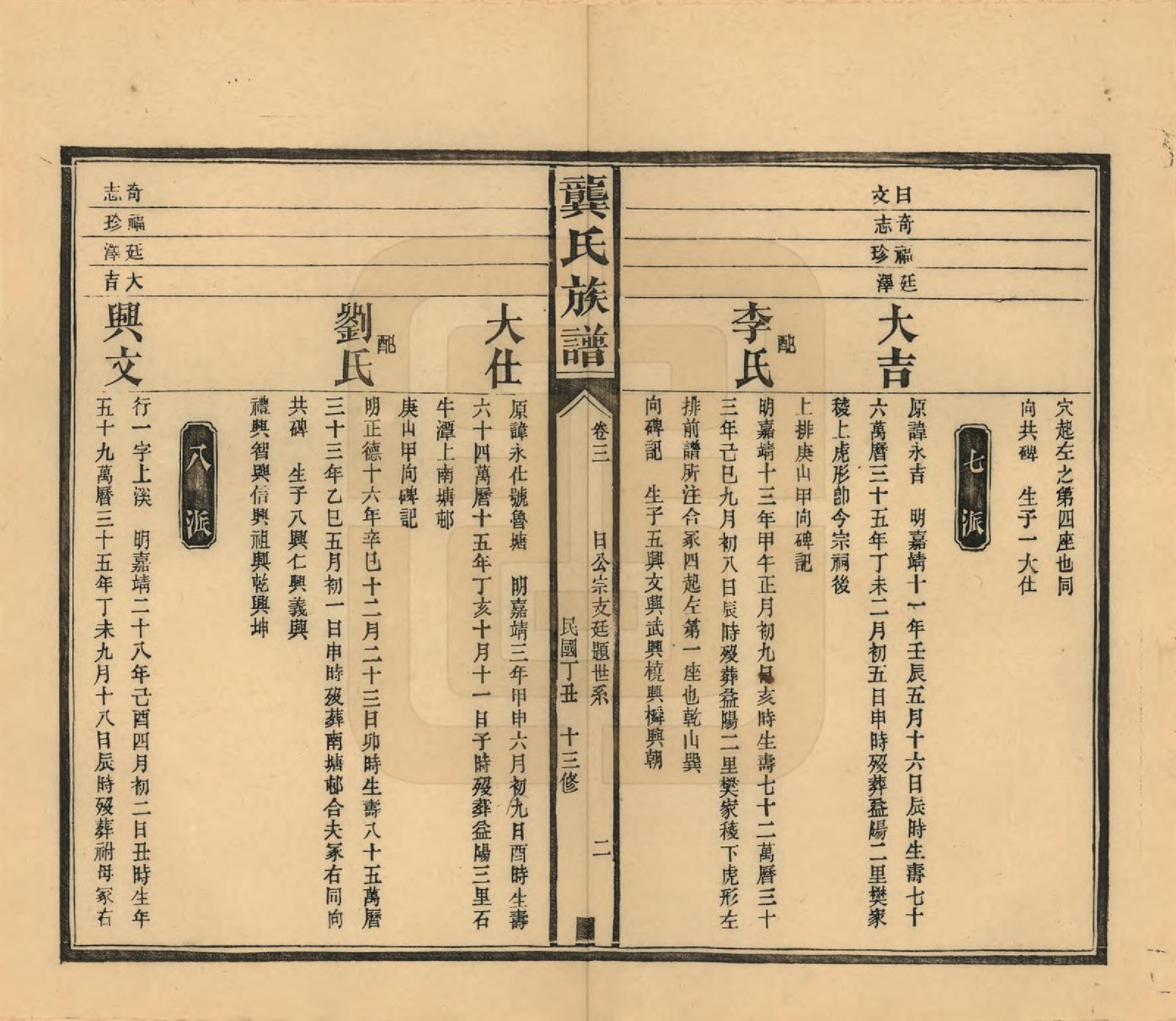 GTJP0407.龚.湖南武陵.武陵龚氏十三修族谱.民国26年(1937)_003.pdf_第2页