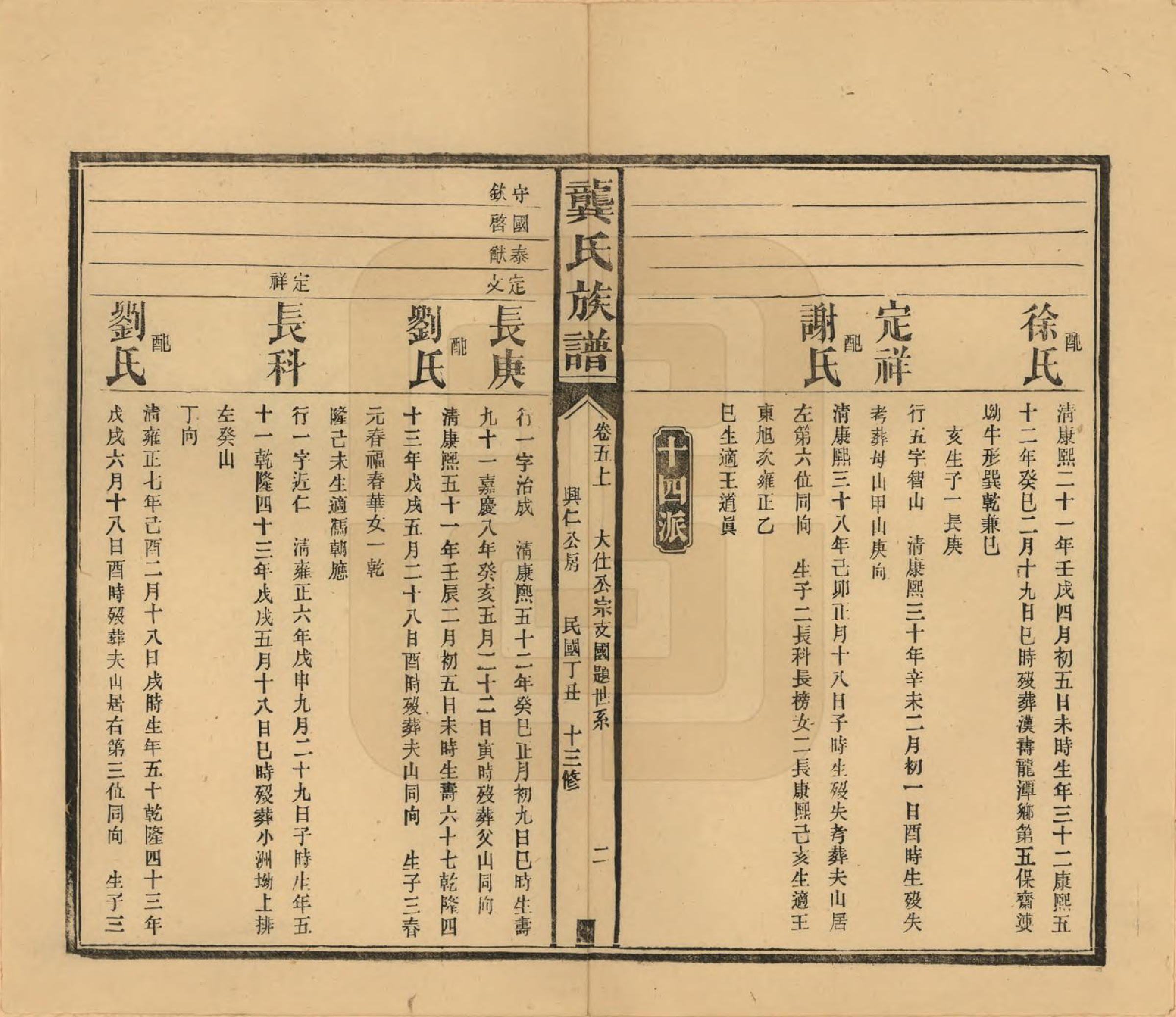 GTJP0407.龚.湖南武陵.武陵龚氏十三修族谱.民国26年(1937)_005.pdf_第2页