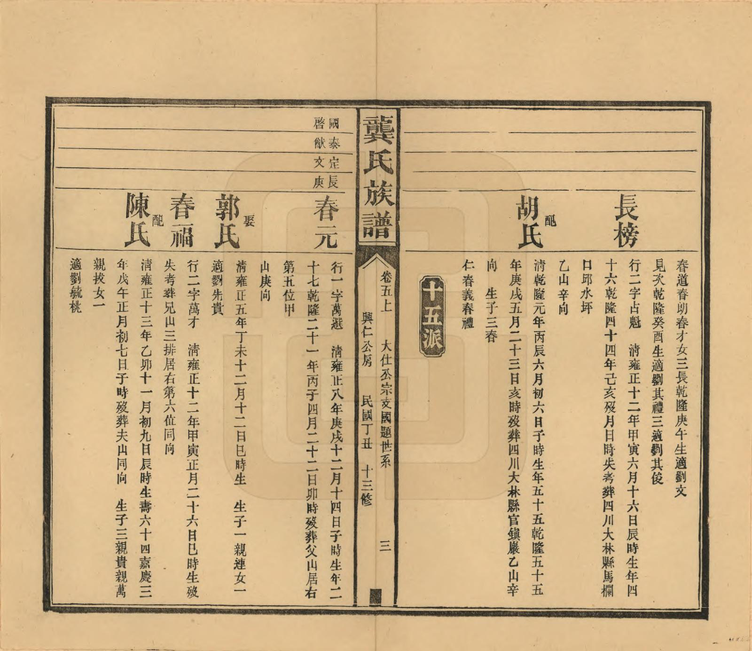 GTJP0407.龚.湖南武陵.武陵龚氏十三修族谱.民国26年(1937)_005.pdf_第3页