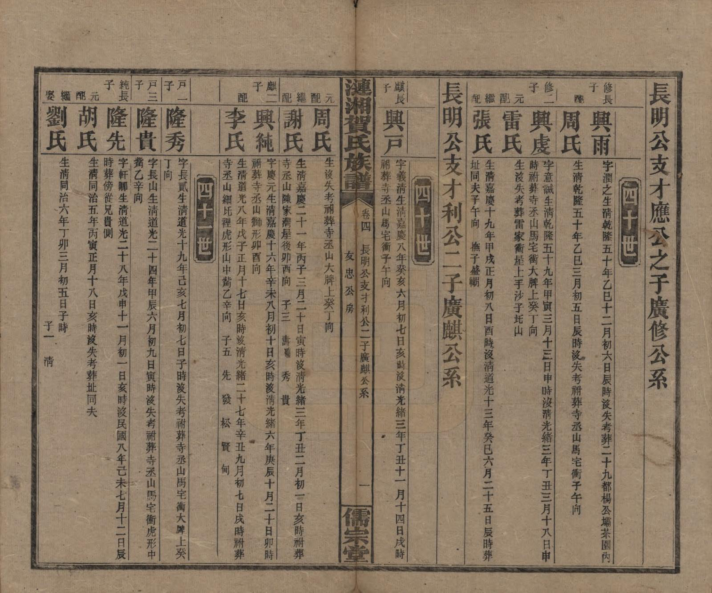 GTJP0498.贺.湖南.涟湘贺氏族谱.民国30年(1941)_004.pdf_第1页
