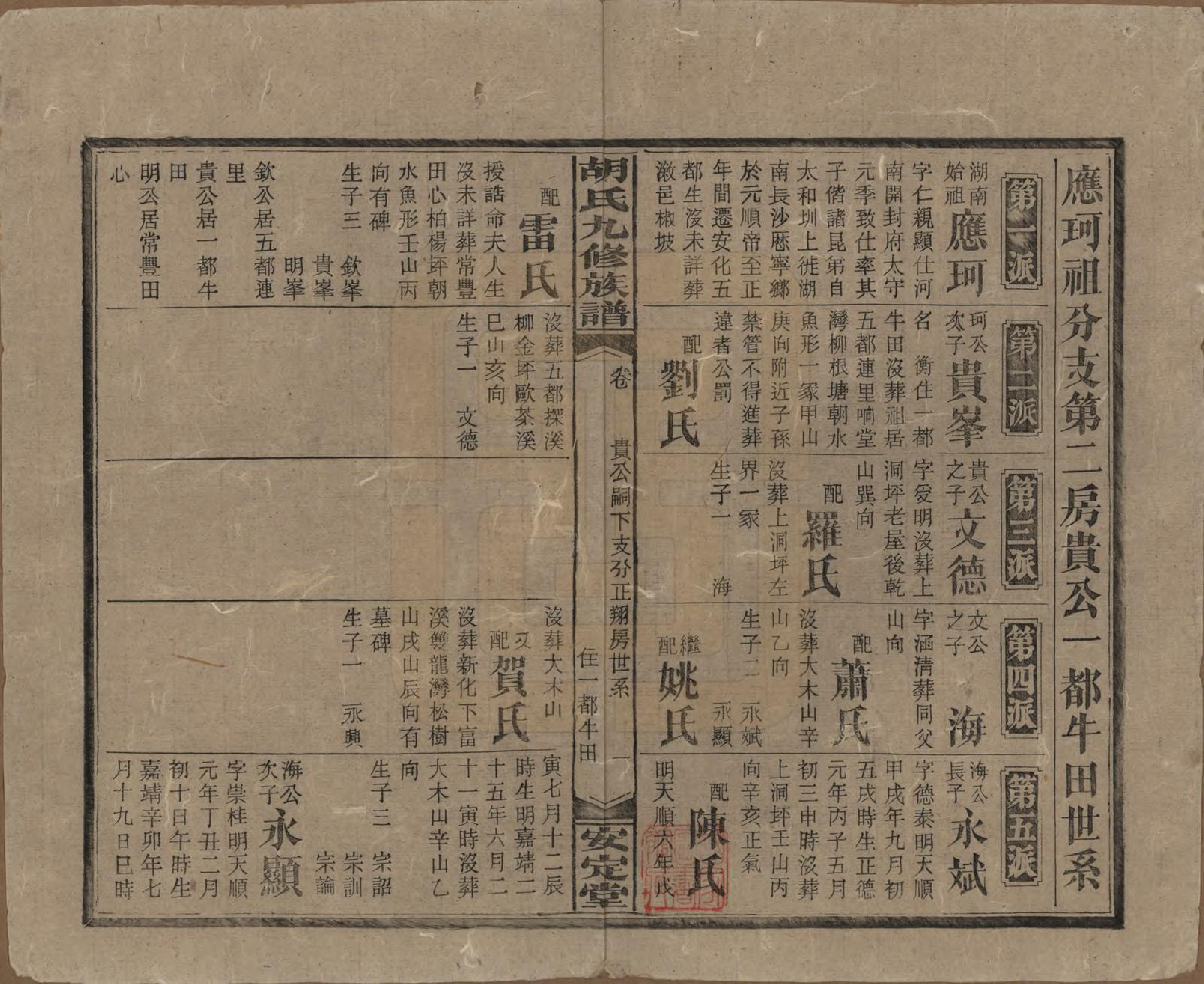 GTJP0517.胡.湖南安化.胡氏九修族谱六十卷卷首三卷.民国二十四年（1935）_015.pdf_第1页