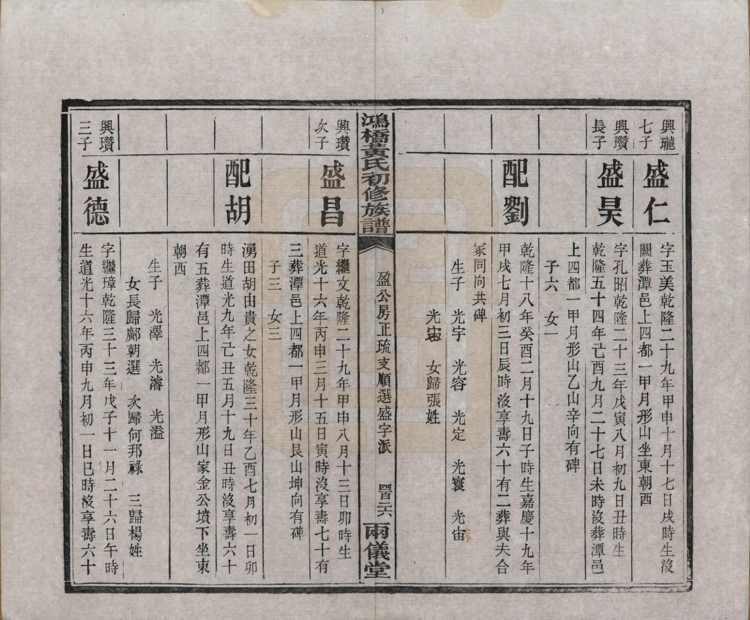 GTJP0644.黄.湖南湘潭.湘潭鸿桥黄氏初修族谱十八卷.清宣统二年（1910）_010.pdf_第3页