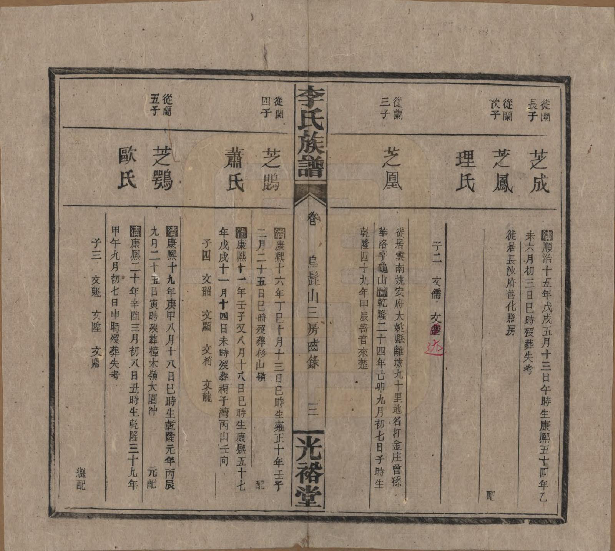 GTJP0799.李.湖南.李氏宗谱.民国36年[1947]_009.pdf_第3页