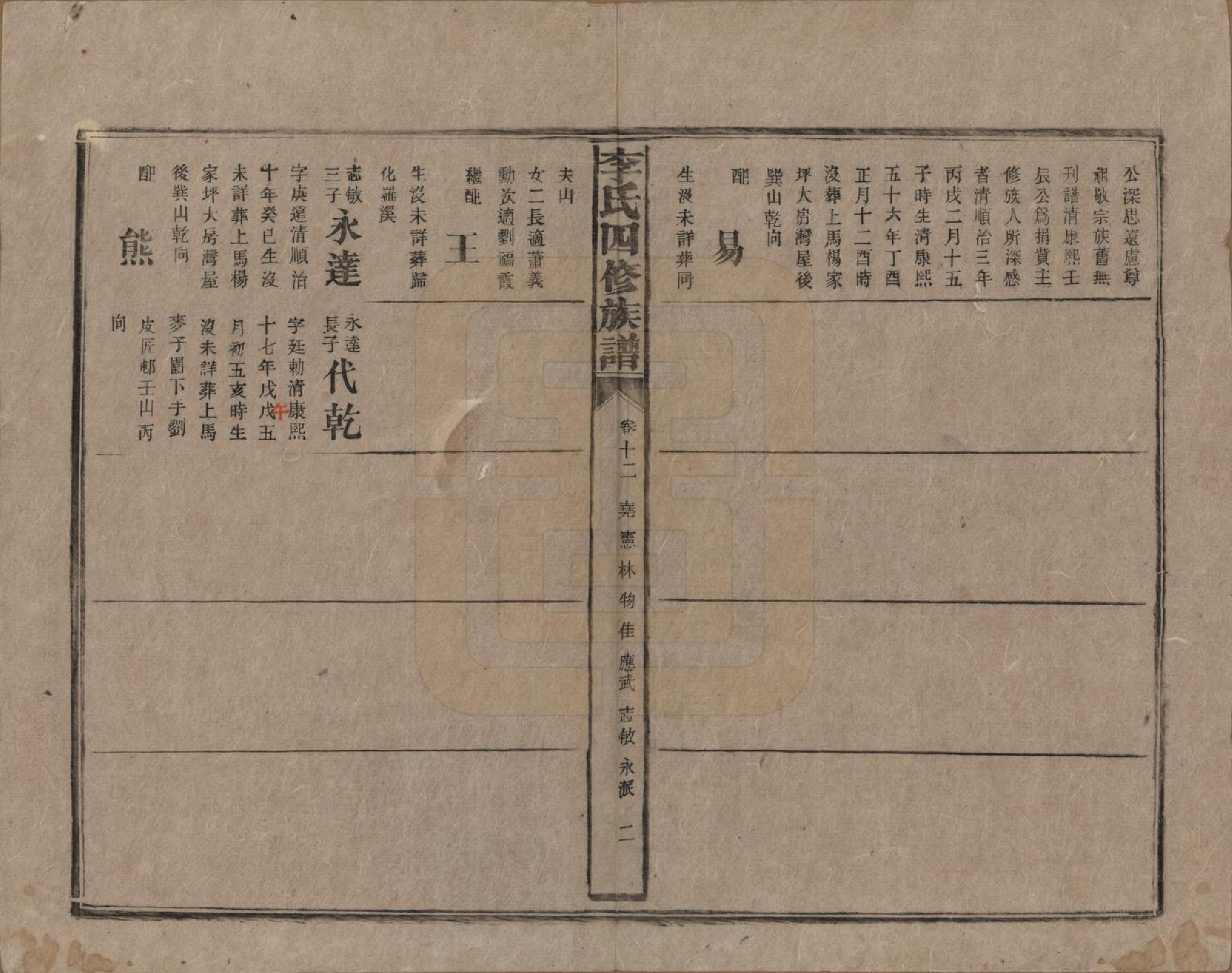 GTJP0803.李.湖南.李氏四修族谱.民国5年（1916）_012.pdf_第2页