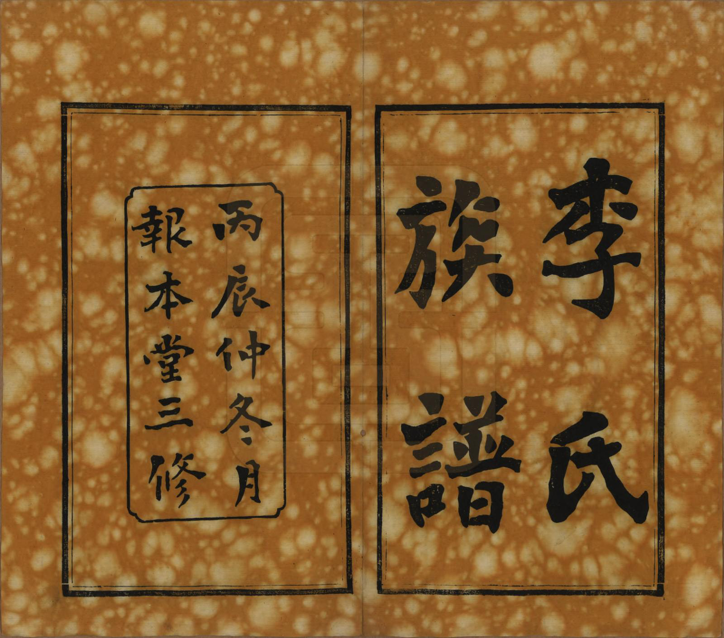 GTJP0804.李.湖南湘乡.李报本堂族谱.民国5年（1916）_001.pdf_第2页