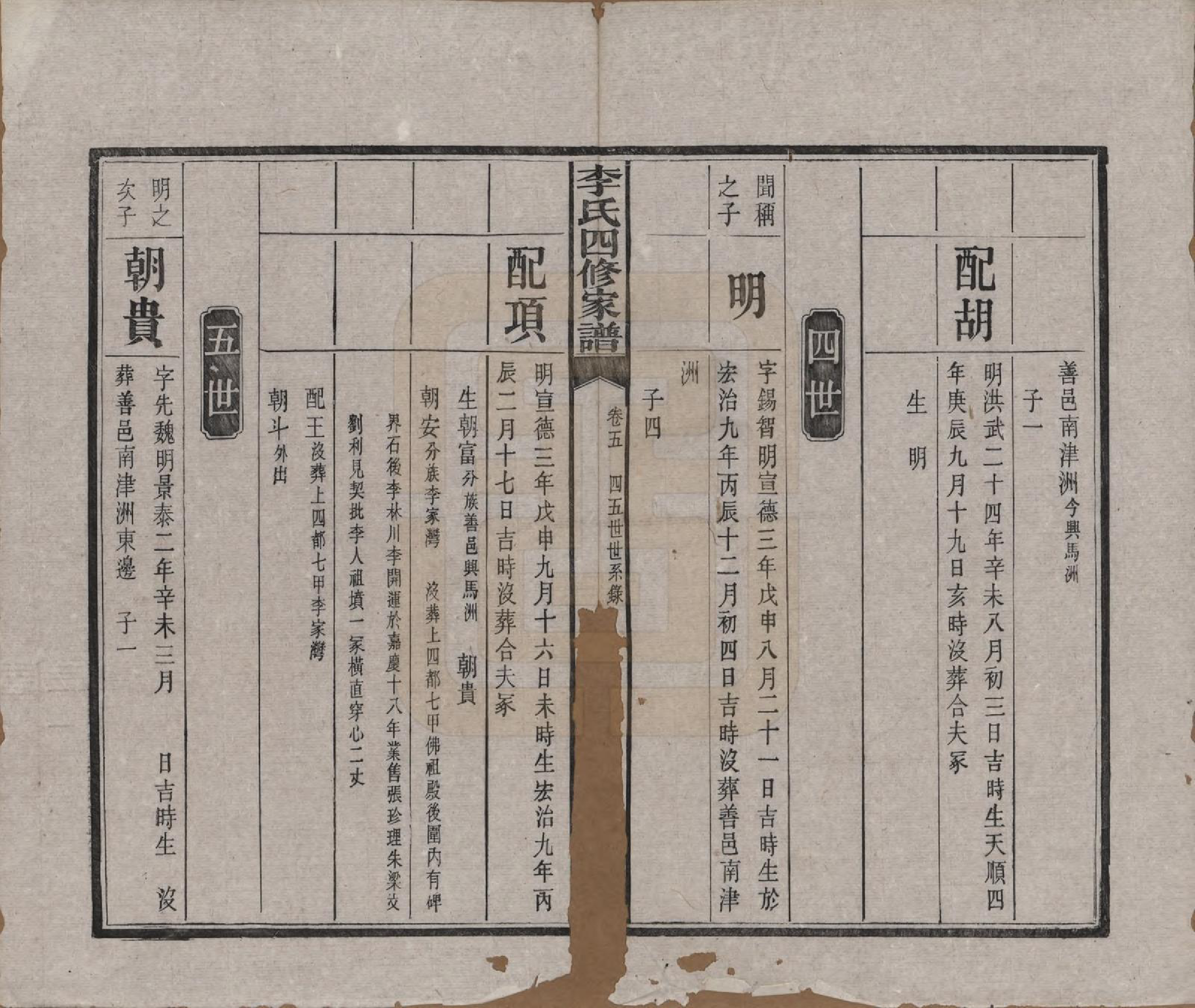 GTJP0805.李.湖南湘潭.湘潭神冲李氏四修家谱.民国8年[1919]_005.pdf_第3页