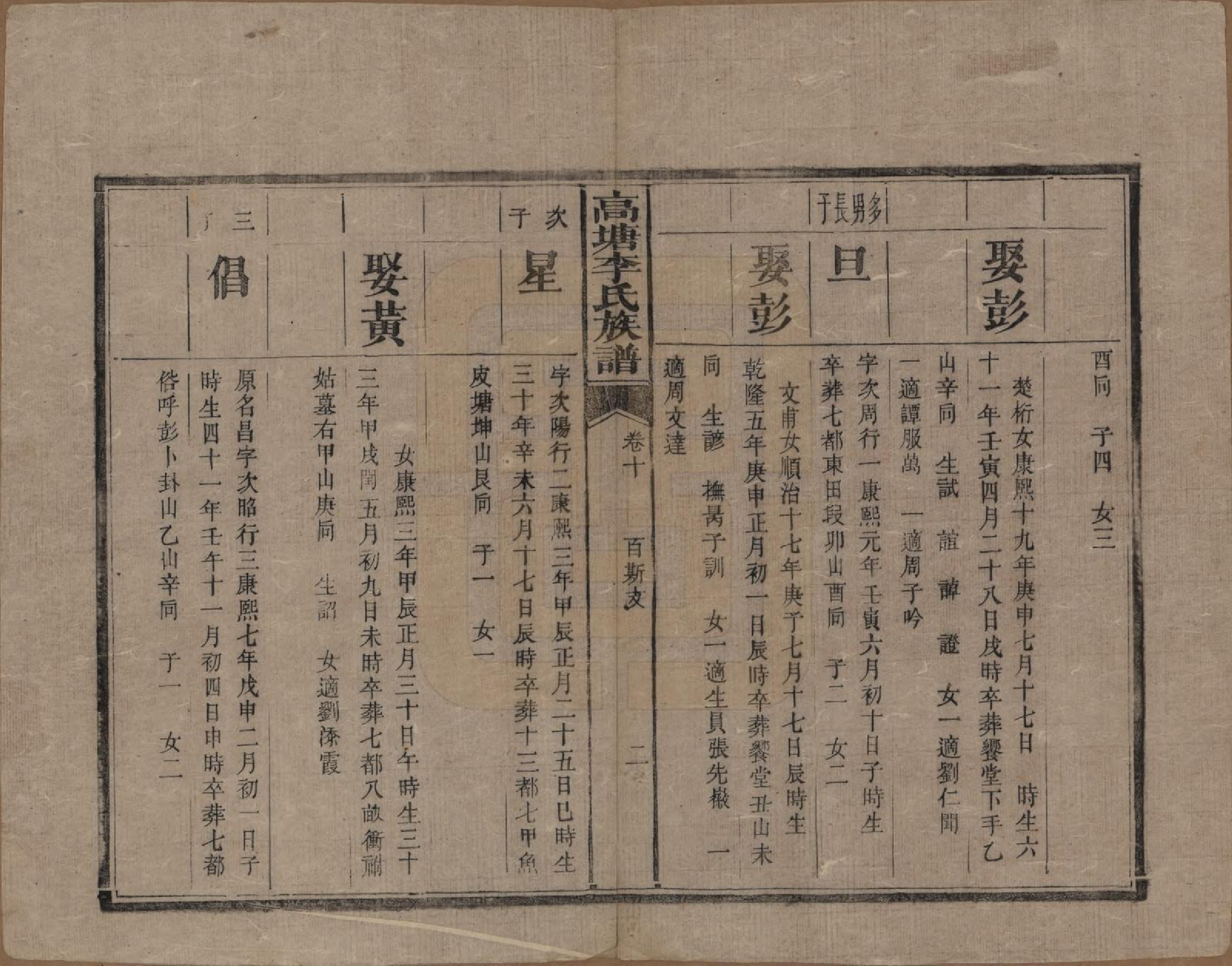 GTJP0858.李.湖南湘潭.湘潭高塘李氏族谱十二卷首一卷末一卷.清同治四年（1865）_010.pdf_第2页