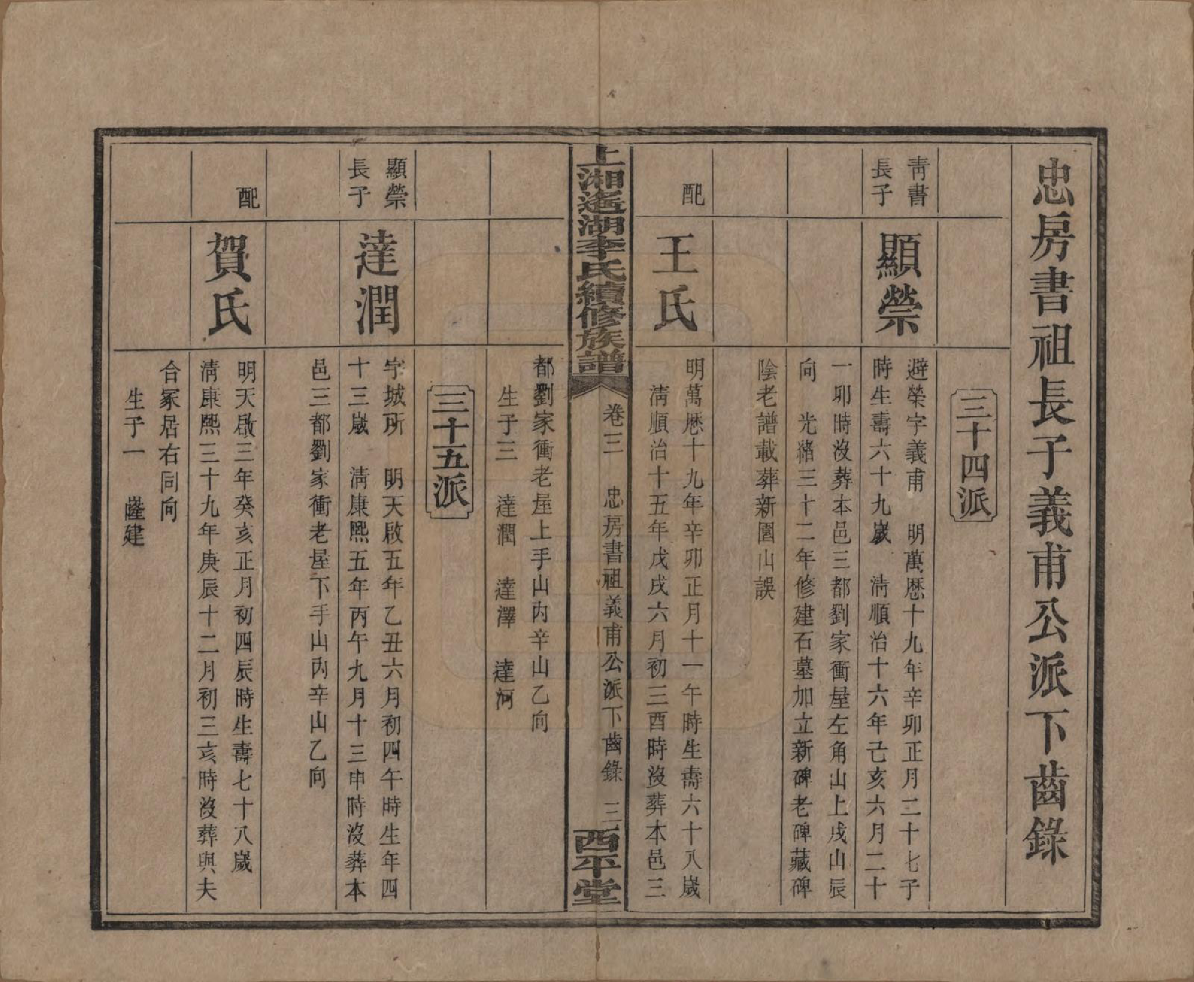 GTJP0862.李.湖南湘乡.遥湖西平李氏族谱十七卷.清宣统三年（1911）_003.pdf_第3页