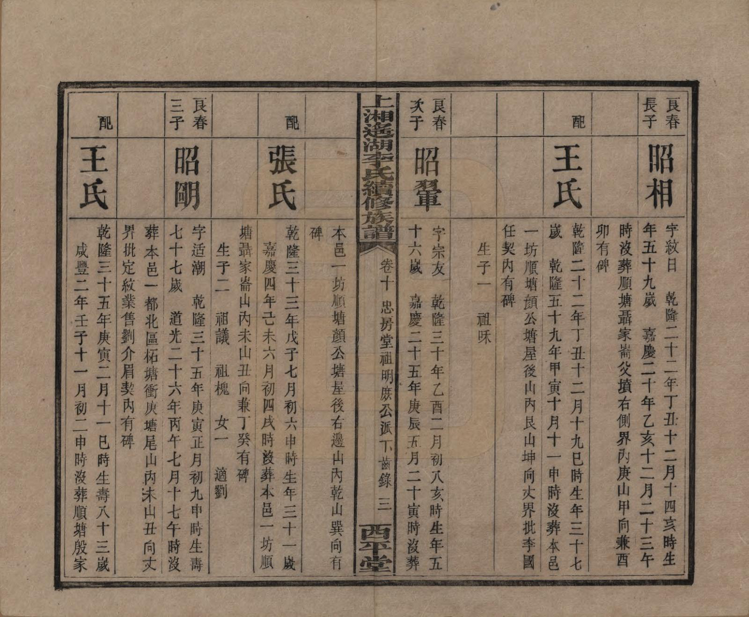 GTJP0862.李.湖南湘乡.遥湖西平李氏族谱十七卷.清宣统三年（1911）_010.pdf_第3页