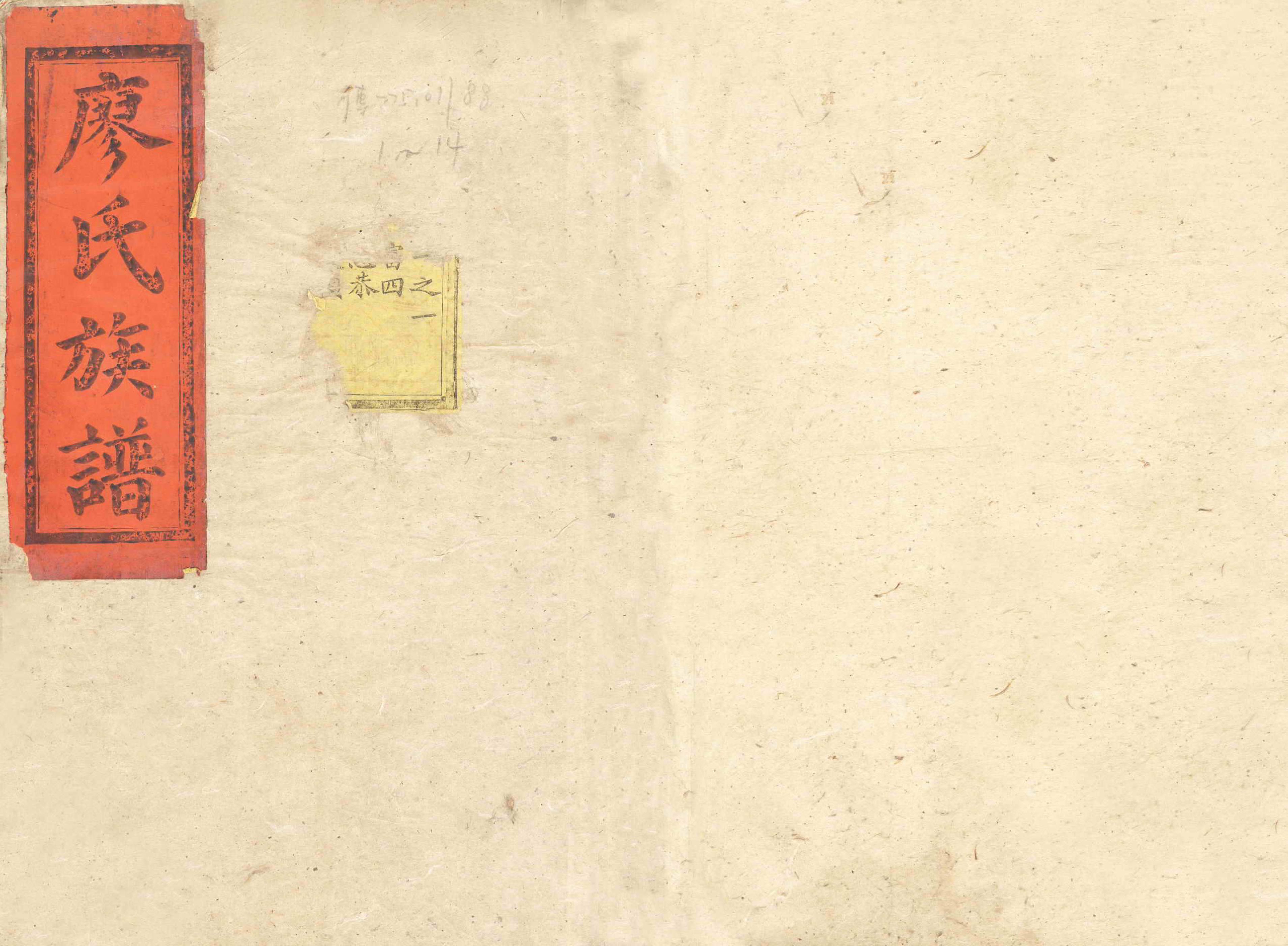 GTJP0883.廖.湖南安化.廖氏族谱.清同治5年（1866）_001.pdf_第1页