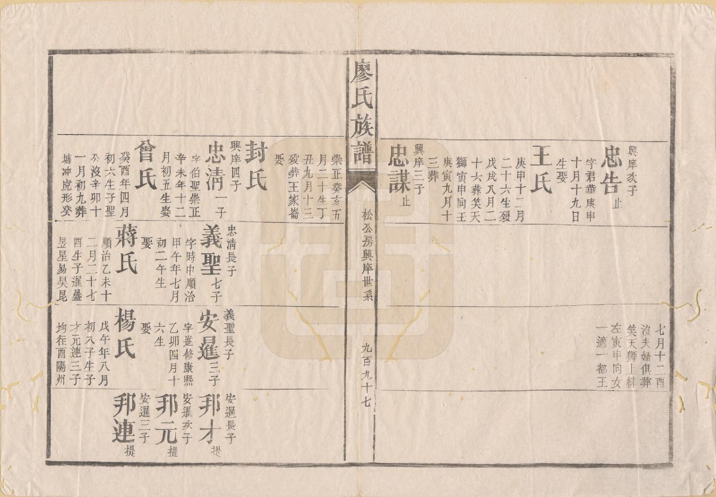 GTJP0884.廖.湖南安化.廖氏族谱.清同治5年（1866）_006.pdf_第2页