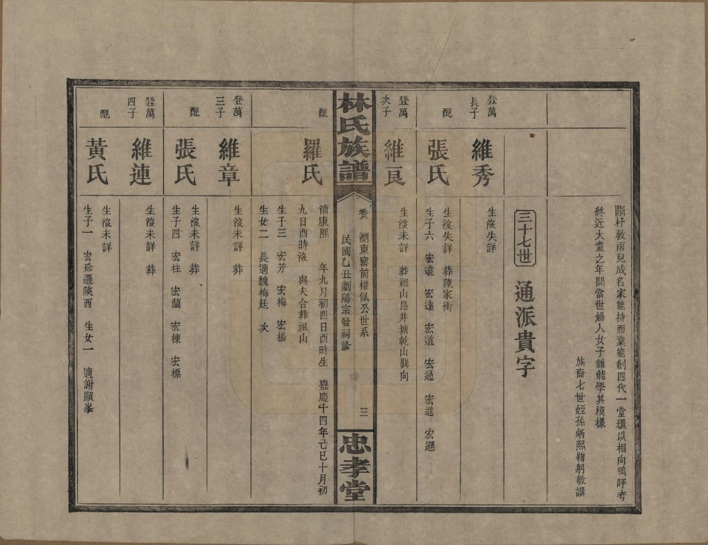 GTJP0892.林.湖南浏阳.林氏族谱三十一卷.民国十五年(1926)_008.pdf_第3页