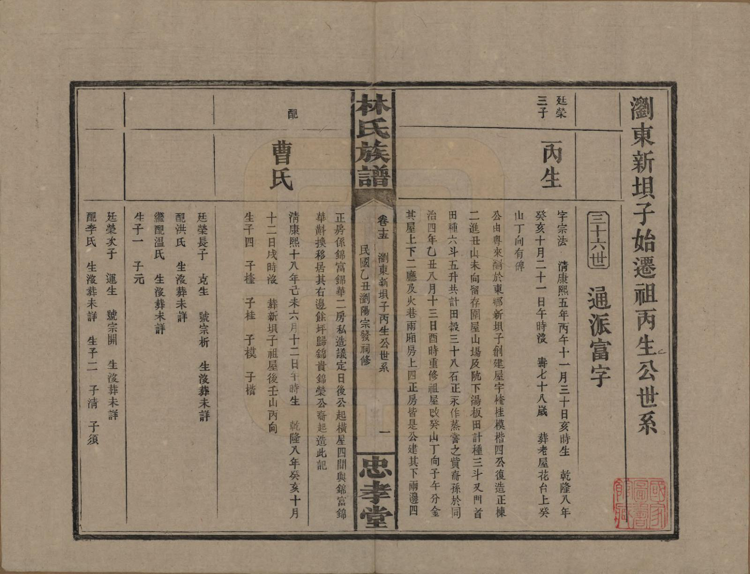 GTJP0892.林.湖南浏阳.林氏族谱三十一卷.民国十五年(1926)_015.pdf_第1页