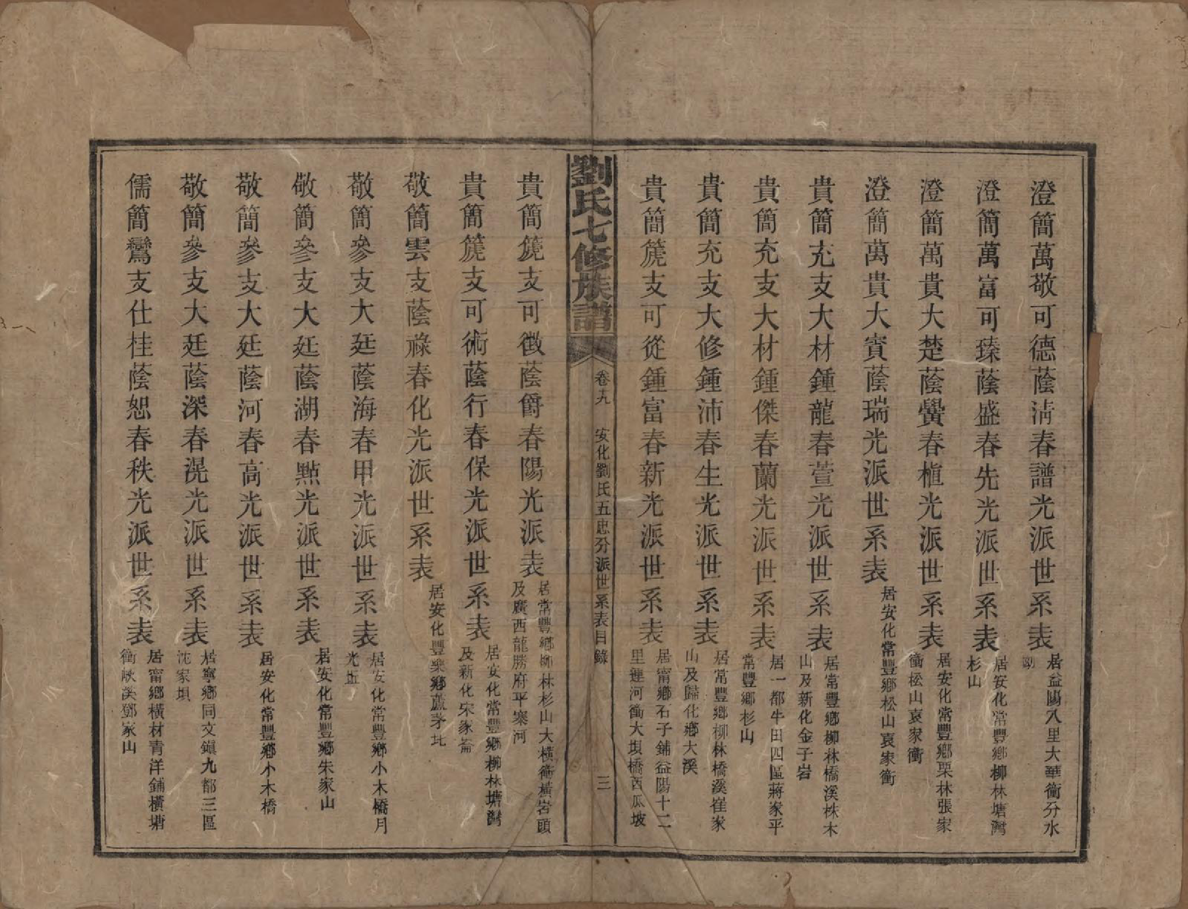 GTJP0919.刘.湖南安化.刘氏七修族谱二十四卷卷首一卷.民国二十年（1931）_019.pdf_第3页