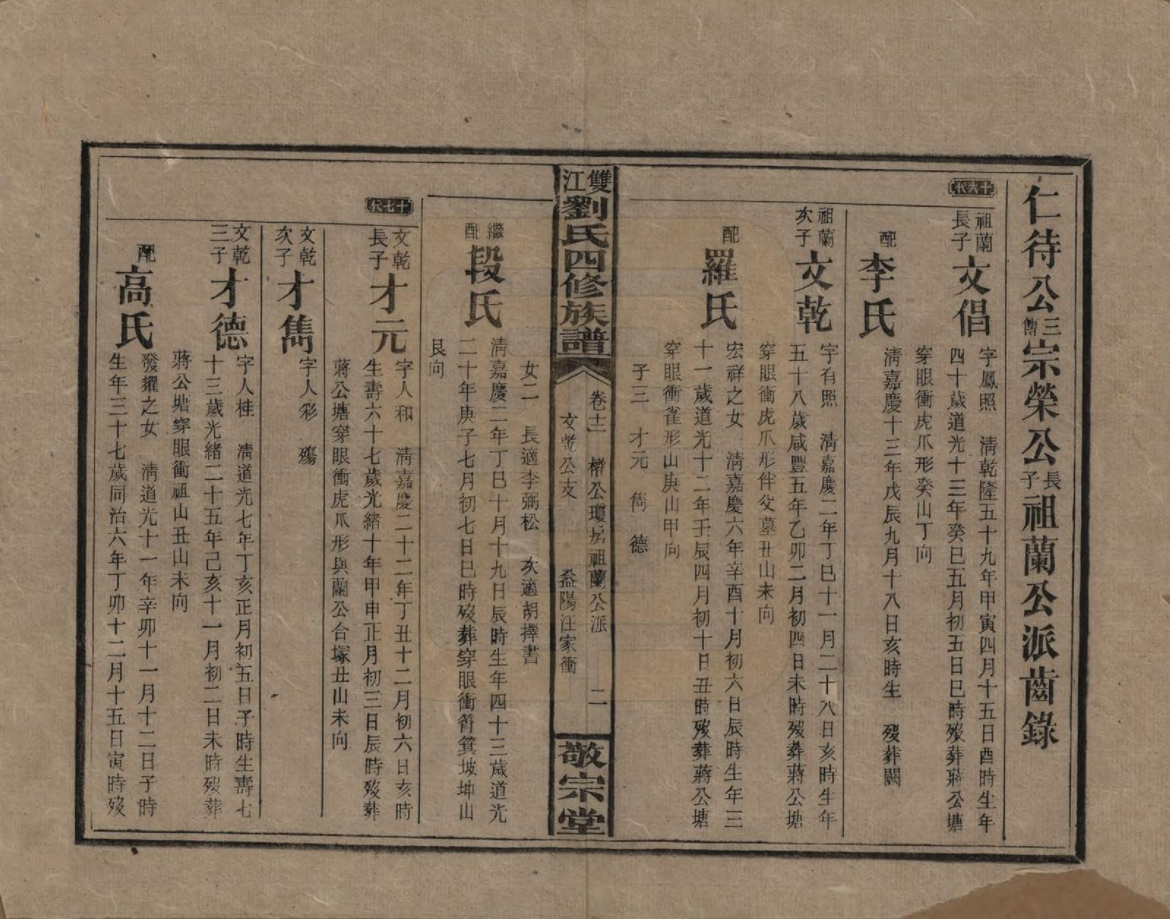 GTJP0929.刘.湖南邵阳.邵阳双江刘氏四修族谱.民国三十八年（1949）_012.pdf_第2页
