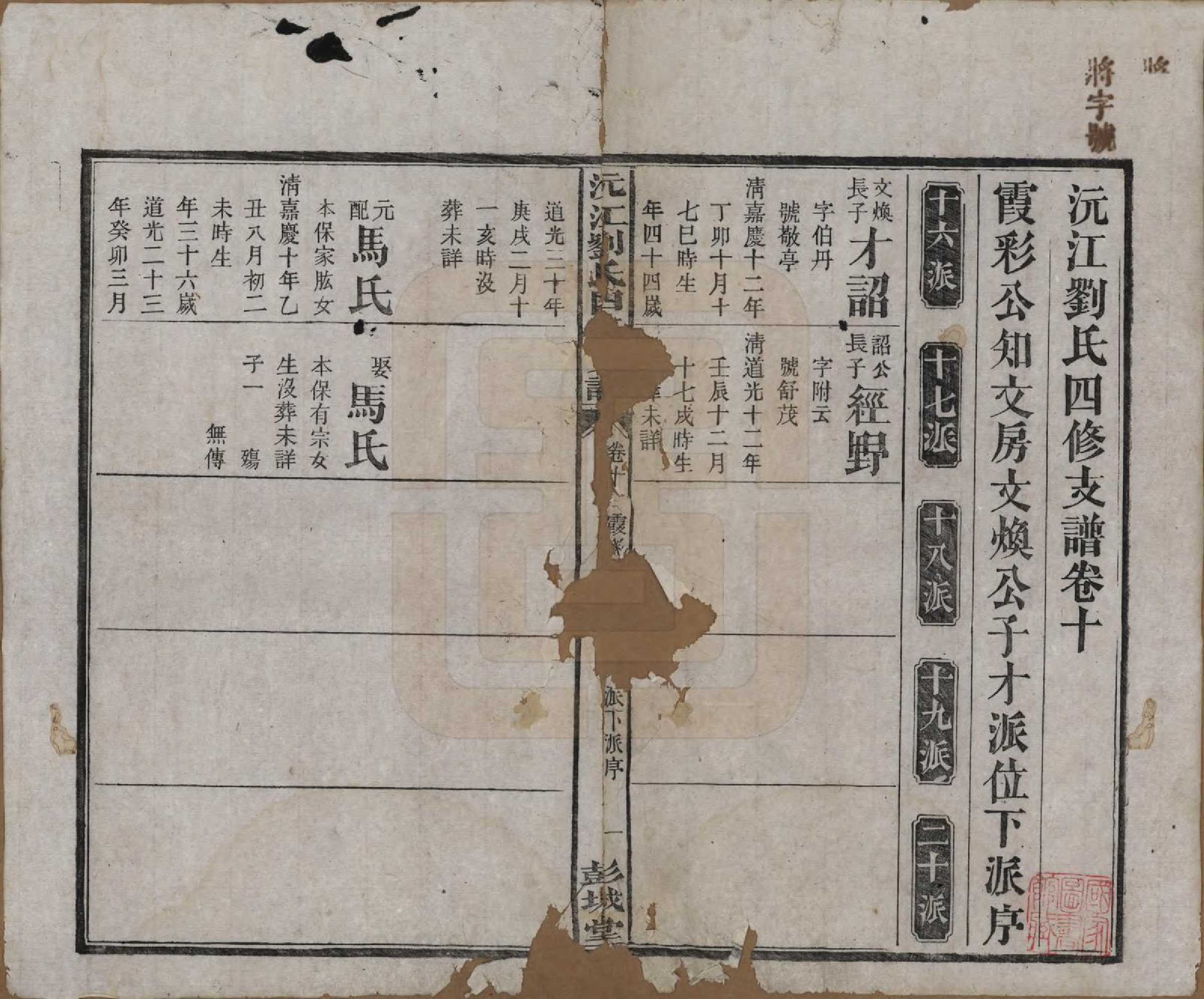 GTJP0947.刘.湖南沅江.沅江刘氏四修支谱十四卷.民国十九年（1930）_010.pdf