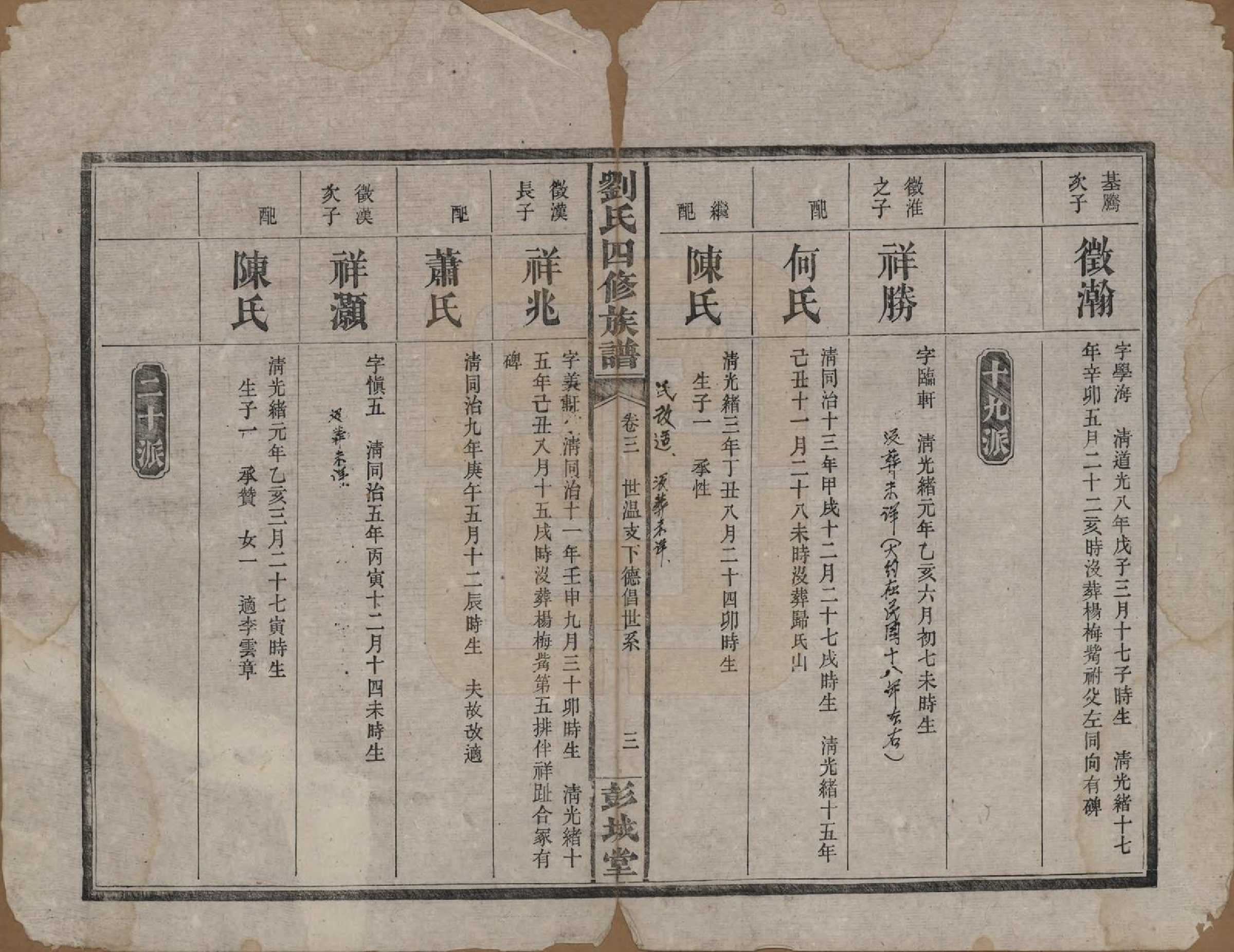 GTJP0949.刘.湖南益阳.澬阳刘氏四修族谱九卷卷首三卷.民国十七年（1928）_003.pdf_第3页