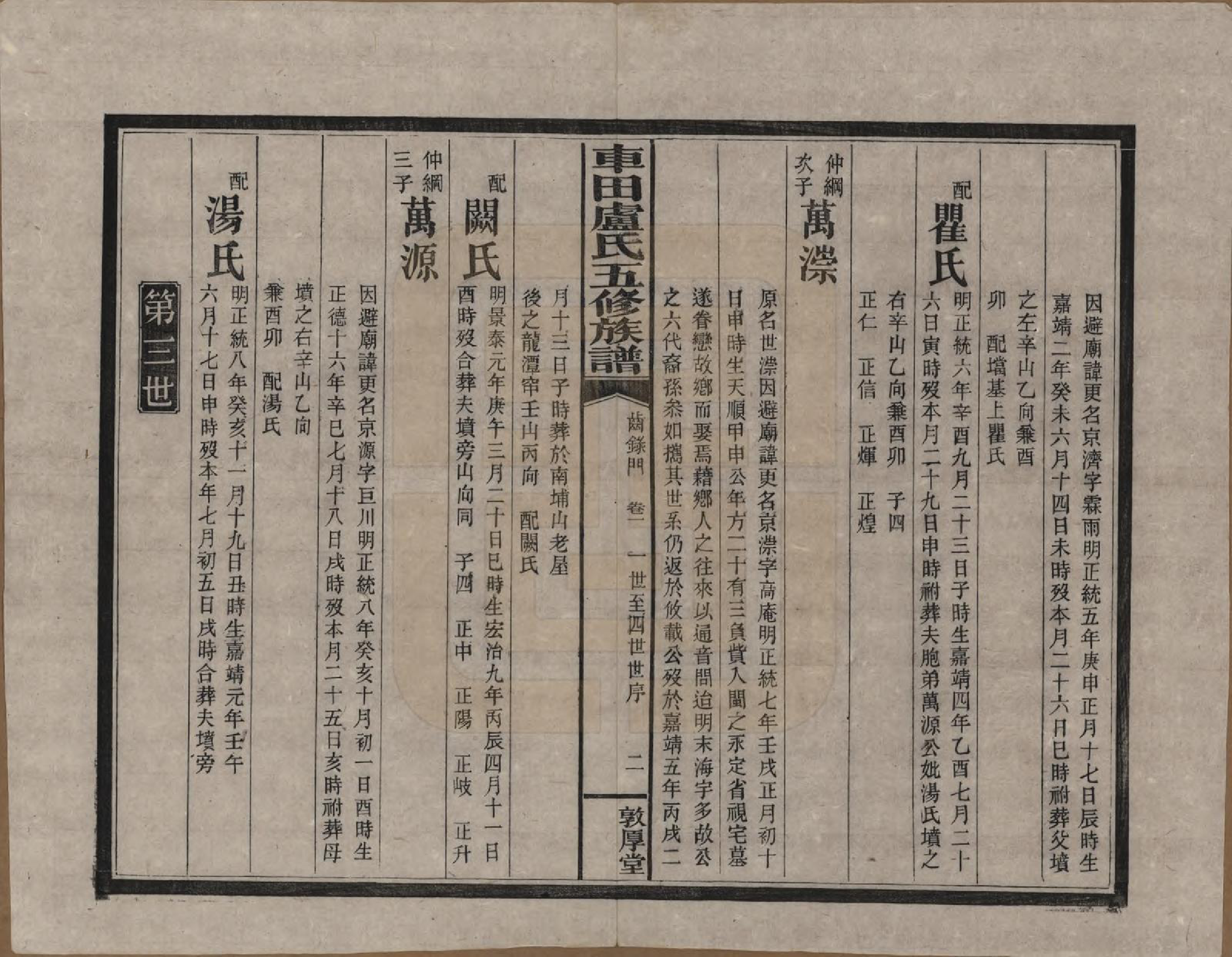 GTJP1008.卢.湖南攸县.车田卢氏五修族谱十二部.民国三十三年（1944）_201.pdf_第3页
