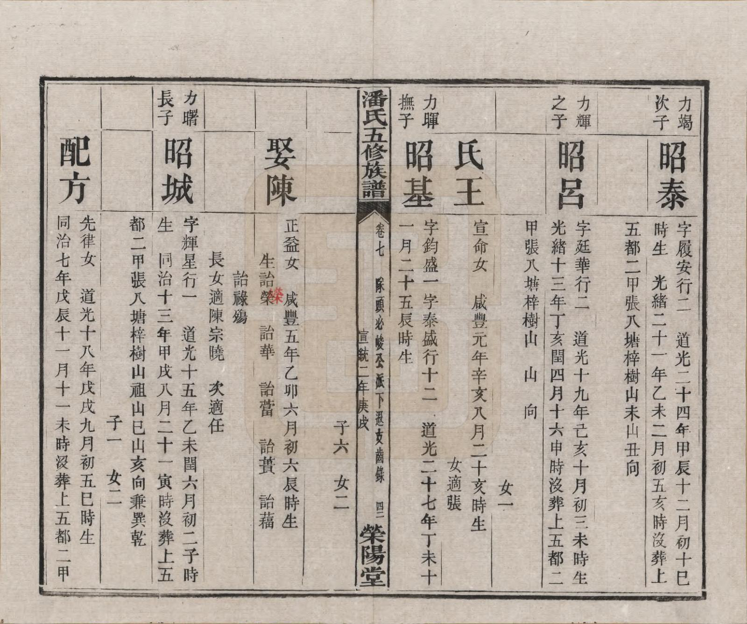 GTJP1133.潘.湖南.潘氏五修族谱.清宣统2年[1910]_007.pdf_第3页