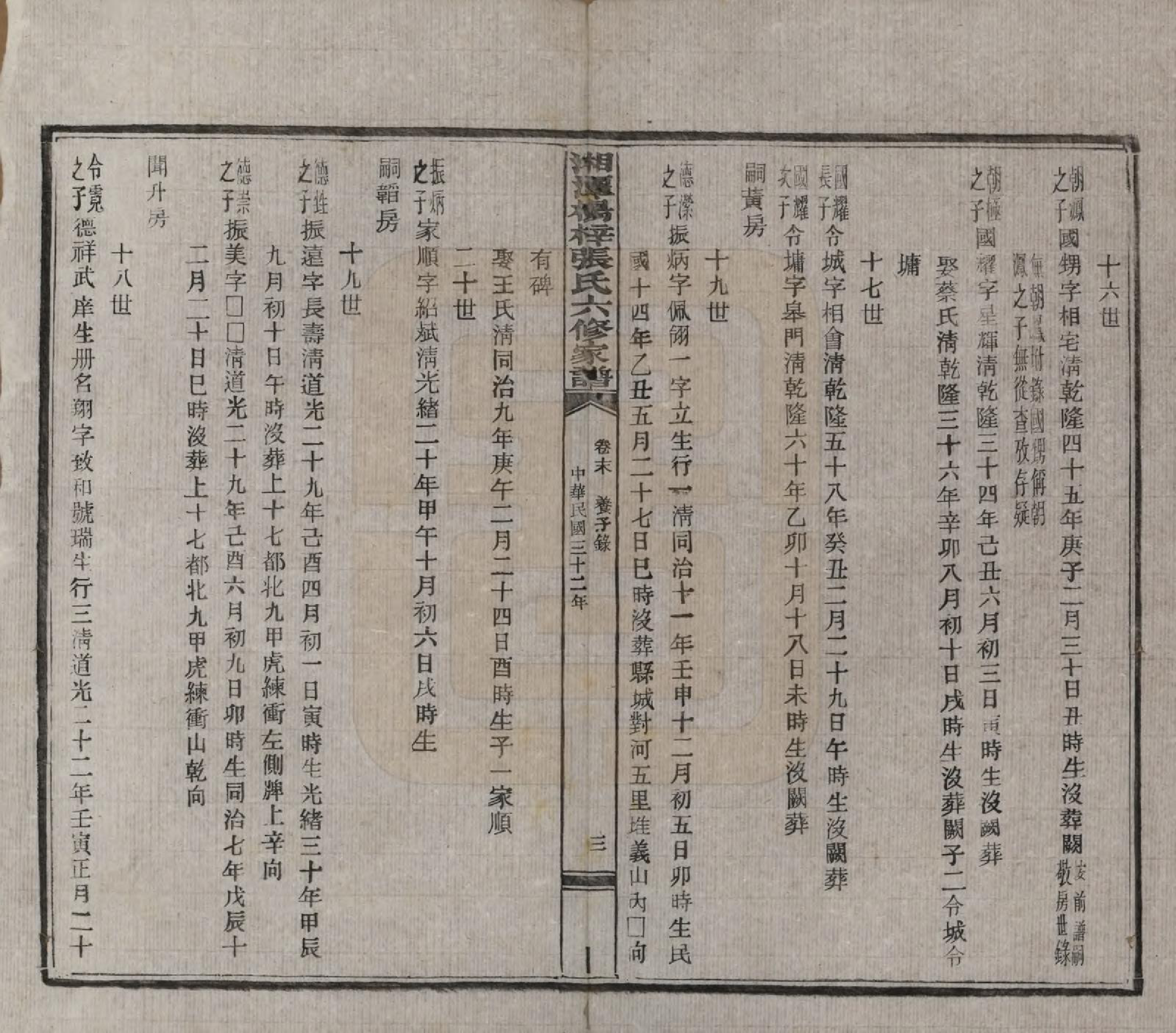 GTJP2116.张.湖南湘潭.湘潭杨梓张氏六修家谱二十九卷首一卷末一卷.民国三十七年(1948)_030.pdf_第3页