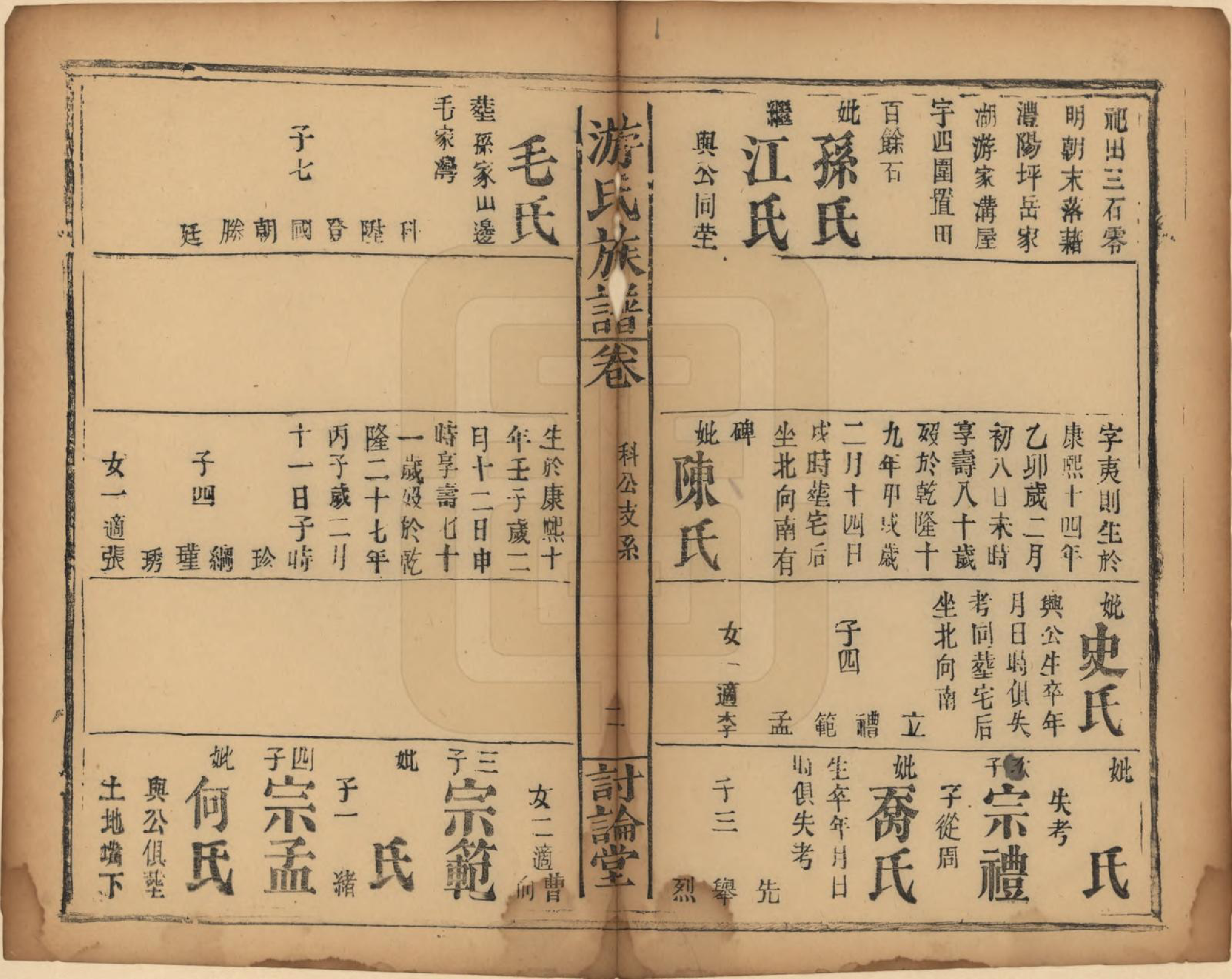 GTJP2027.游.湖南.游氏族谱.清光绪2年[1876]_003.pdf_第2页