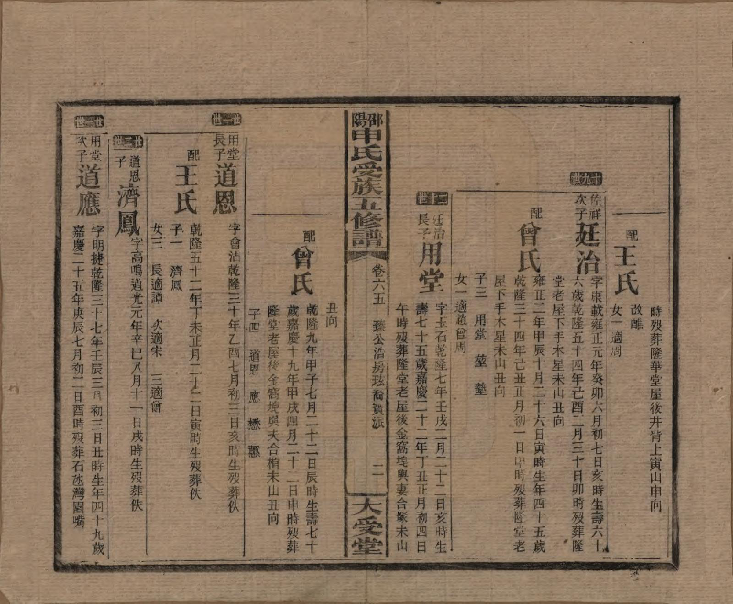 GTJP1251.申.湖南邵阳.邵阴申氏受族五修谱.民国31年(1942)_065.pdf_第2页