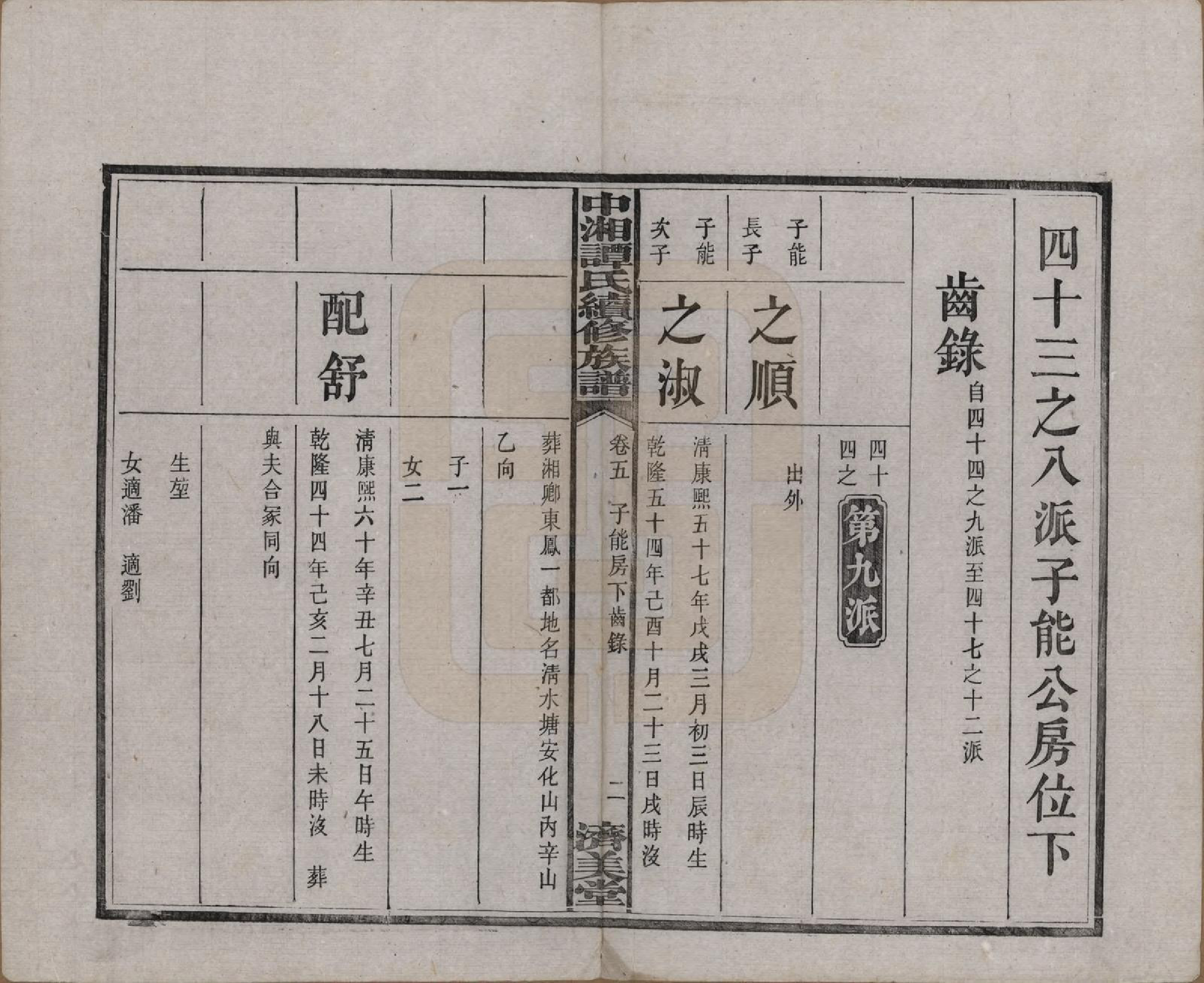 GTJP1379.谭.湖南湘潭.中湘谭氏续族谱七卷.民国十三年（1924）_005.pdf_第3页