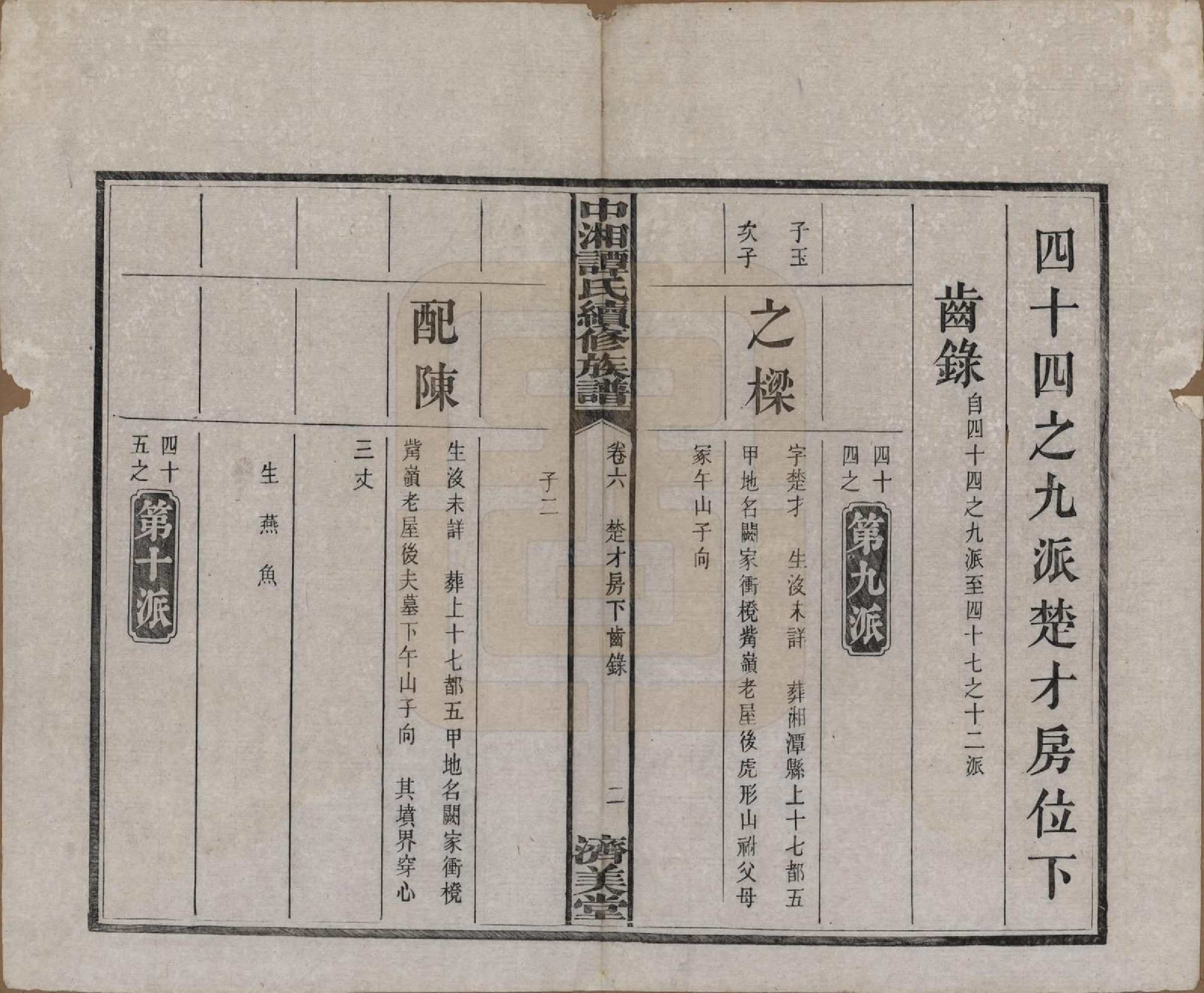 GTJP1379.谭.湖南湘潭.中湘谭氏续族谱七卷.民国十三年（1924）_006.pdf_第3页