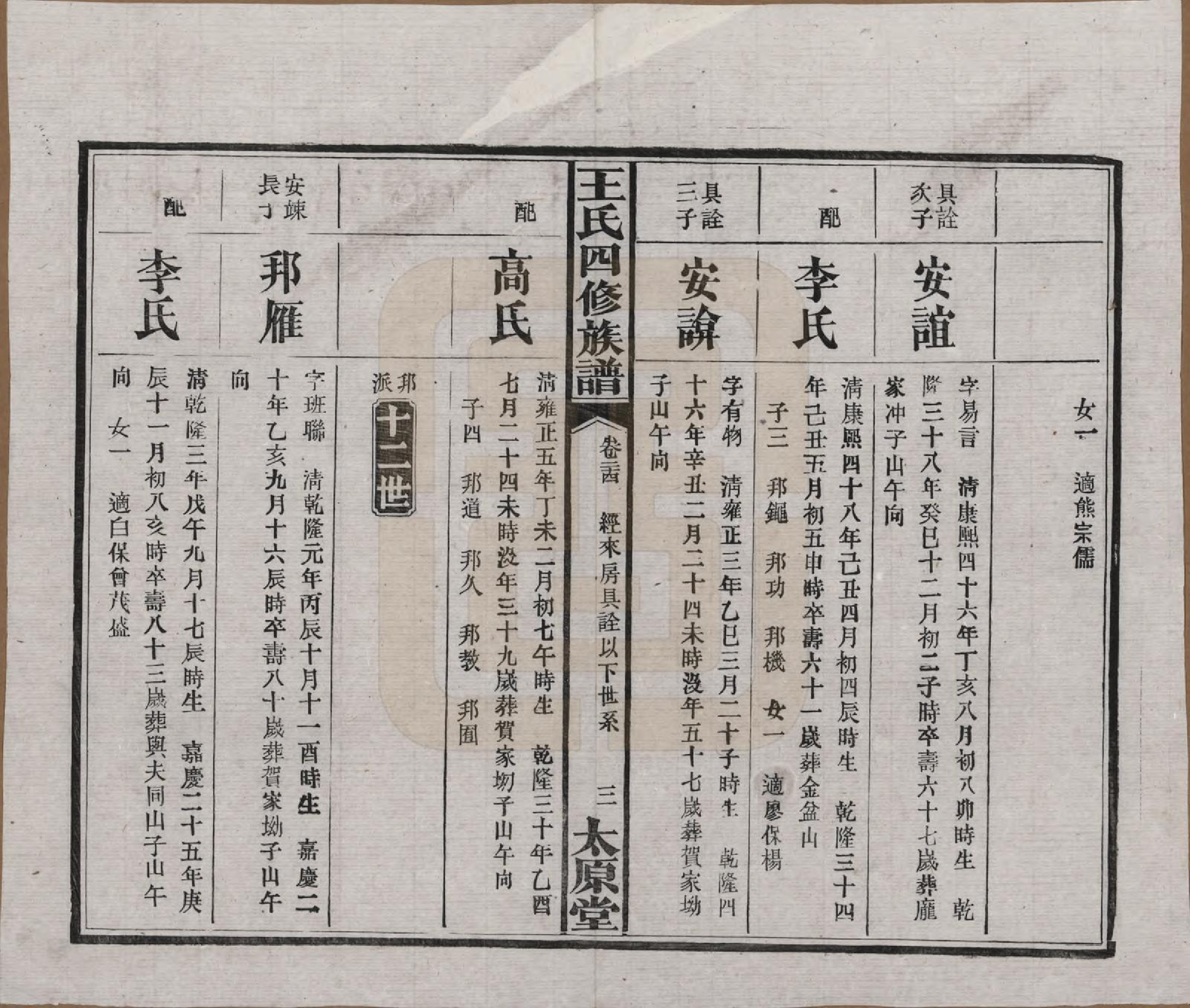 GTJP1522.王.湖南沅江.王氏四修族谱.民国35年（1946）_024.pdf_第3页