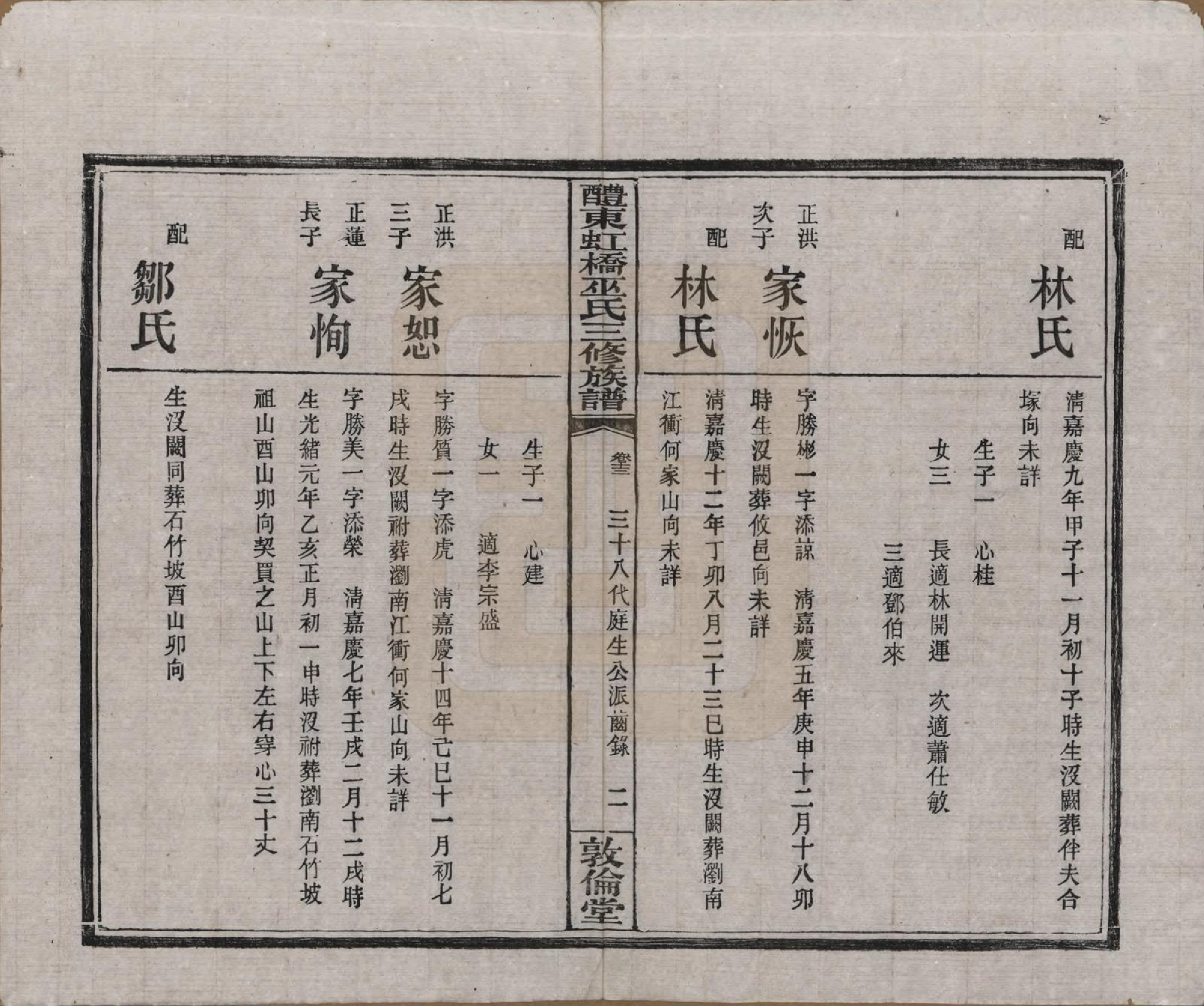 GTJP1638.巫.湖南醴陵.醴东虹桥巫氏三修族谱二十五卷卷首三卷.民国十八年（1929）_013.pdf_第2页