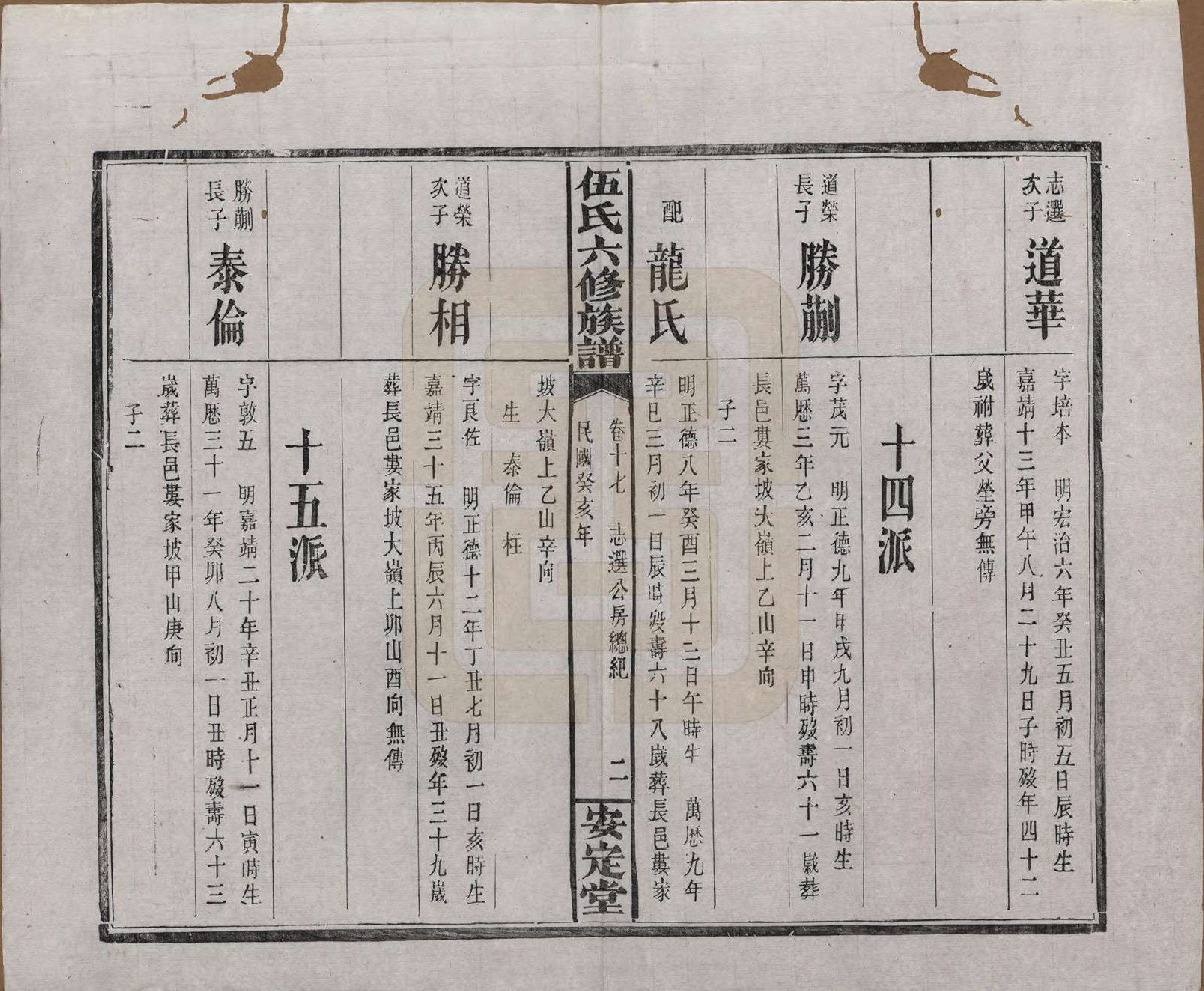GTJP1716.伍.湖南浏阳.伍氏六修族谱.民国12年[1923]_017.pdf_第3页