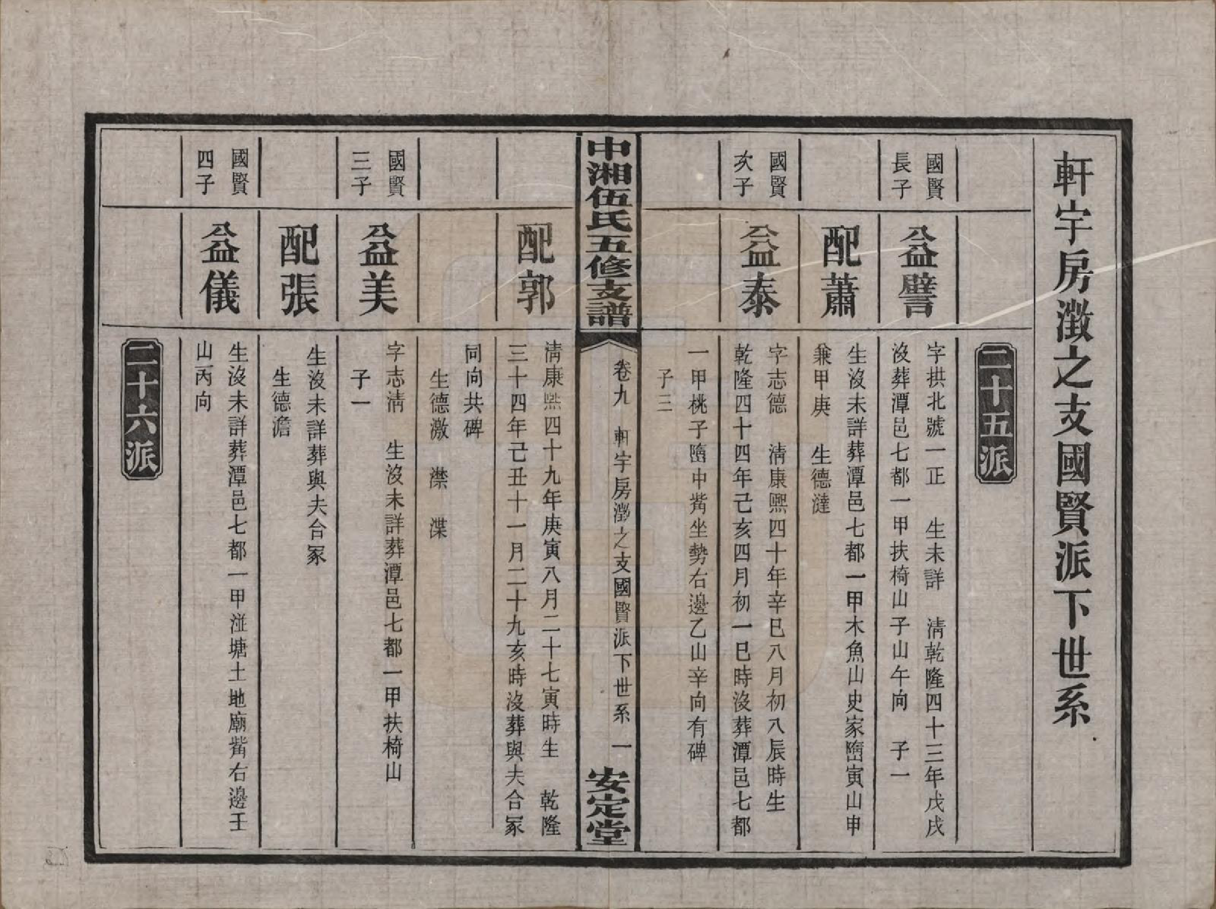 GTJP1717.伍.湖南湘潭.中湘伍氏五支谱十二卷.民国三十八年（1949）_009.pdf_第2页