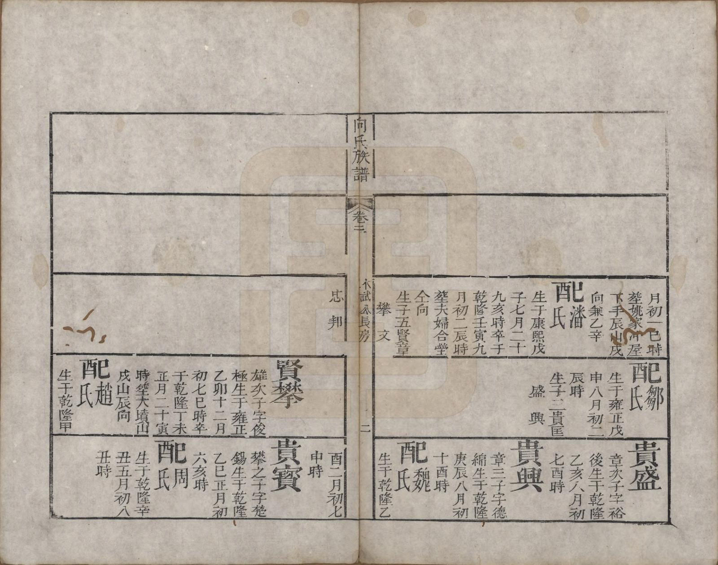 GTJP1741.向.湖南.向氏族谱.清乾隆54年[1789]_003.pdf_第2页