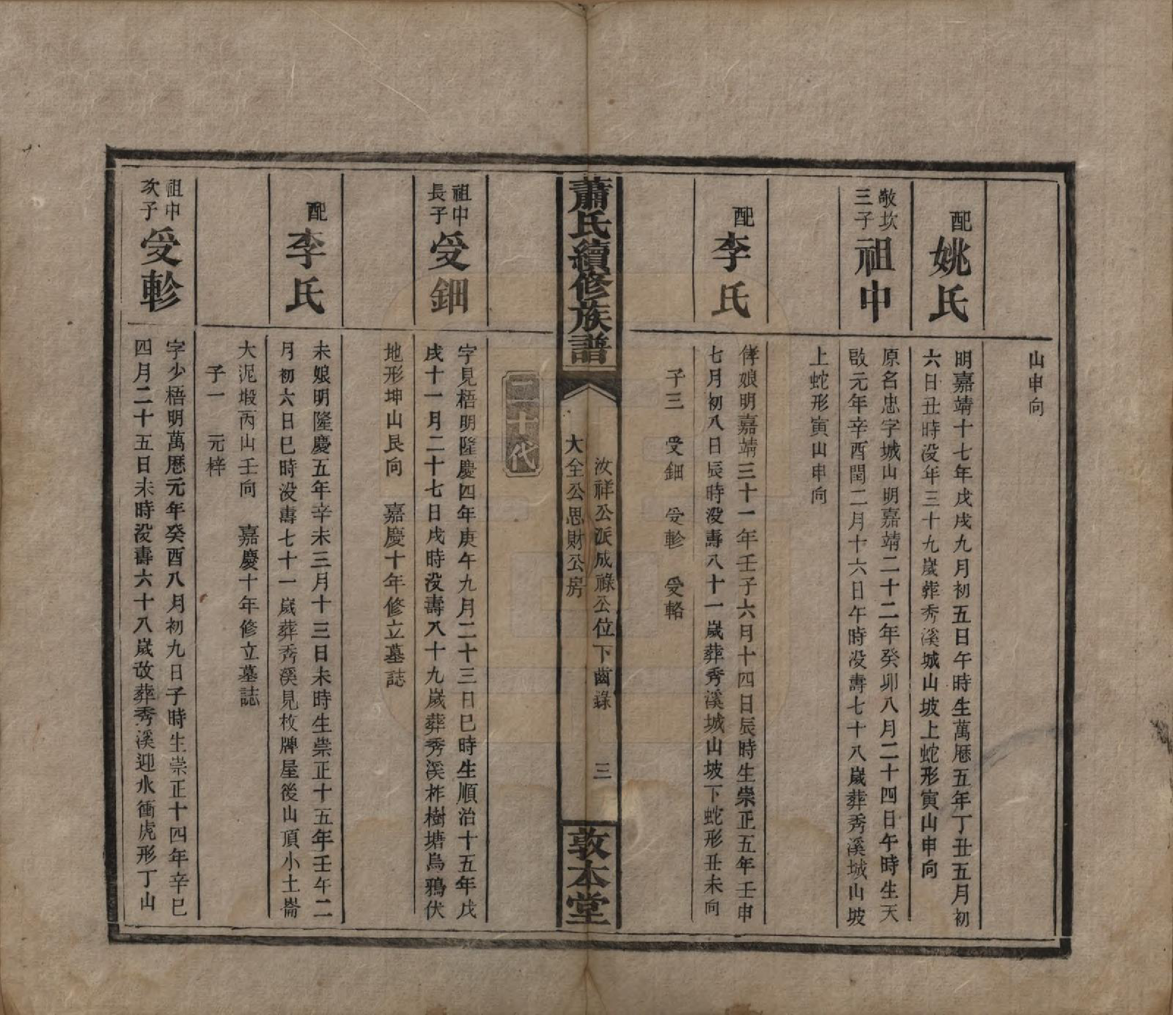 GTJP1766.萧.湖南湘乡.萧氏续修族谱.清宣统2年[1910]_026.pdf_第3页