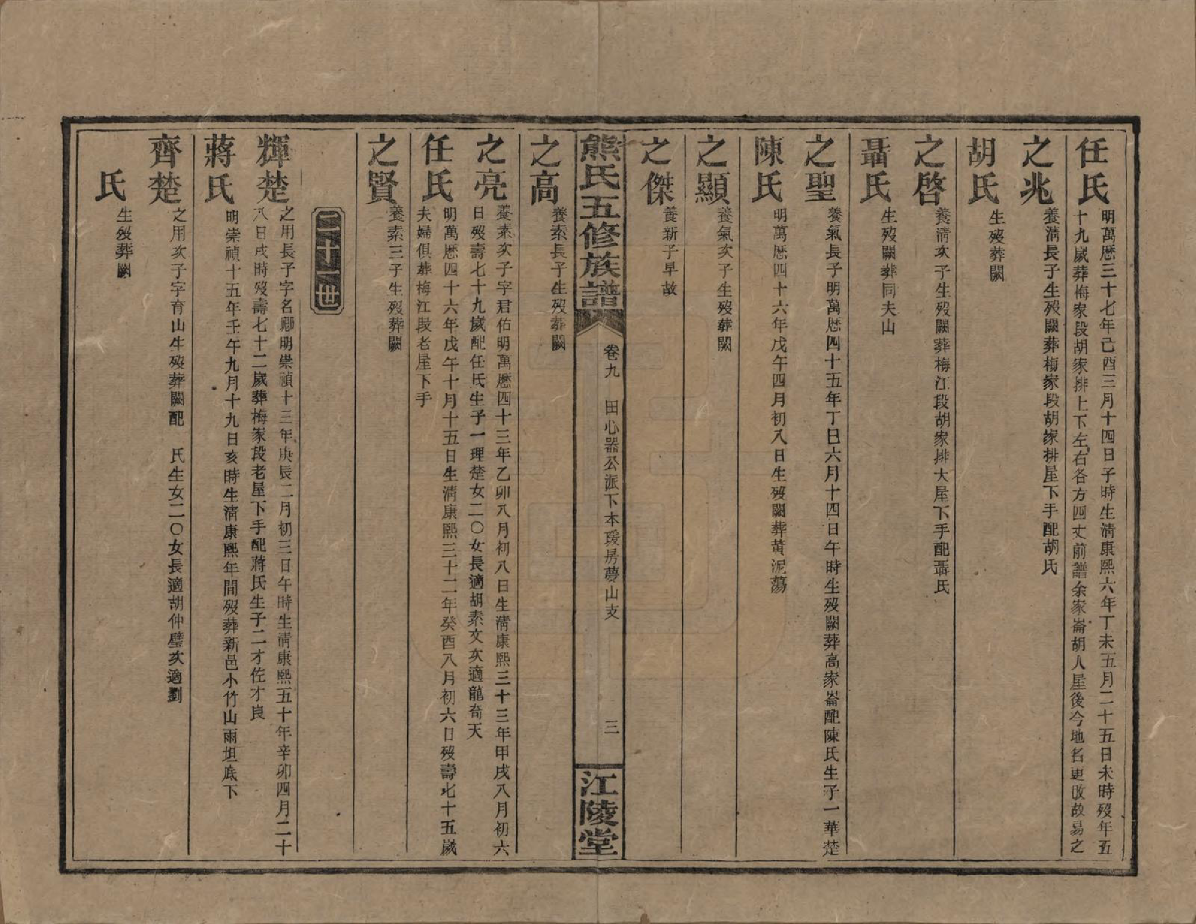 GTJP1811.熊.湖南.熊氏五修族谱三十卷卷首一卷.民国十八年（1929）_009.pdf_第3页
