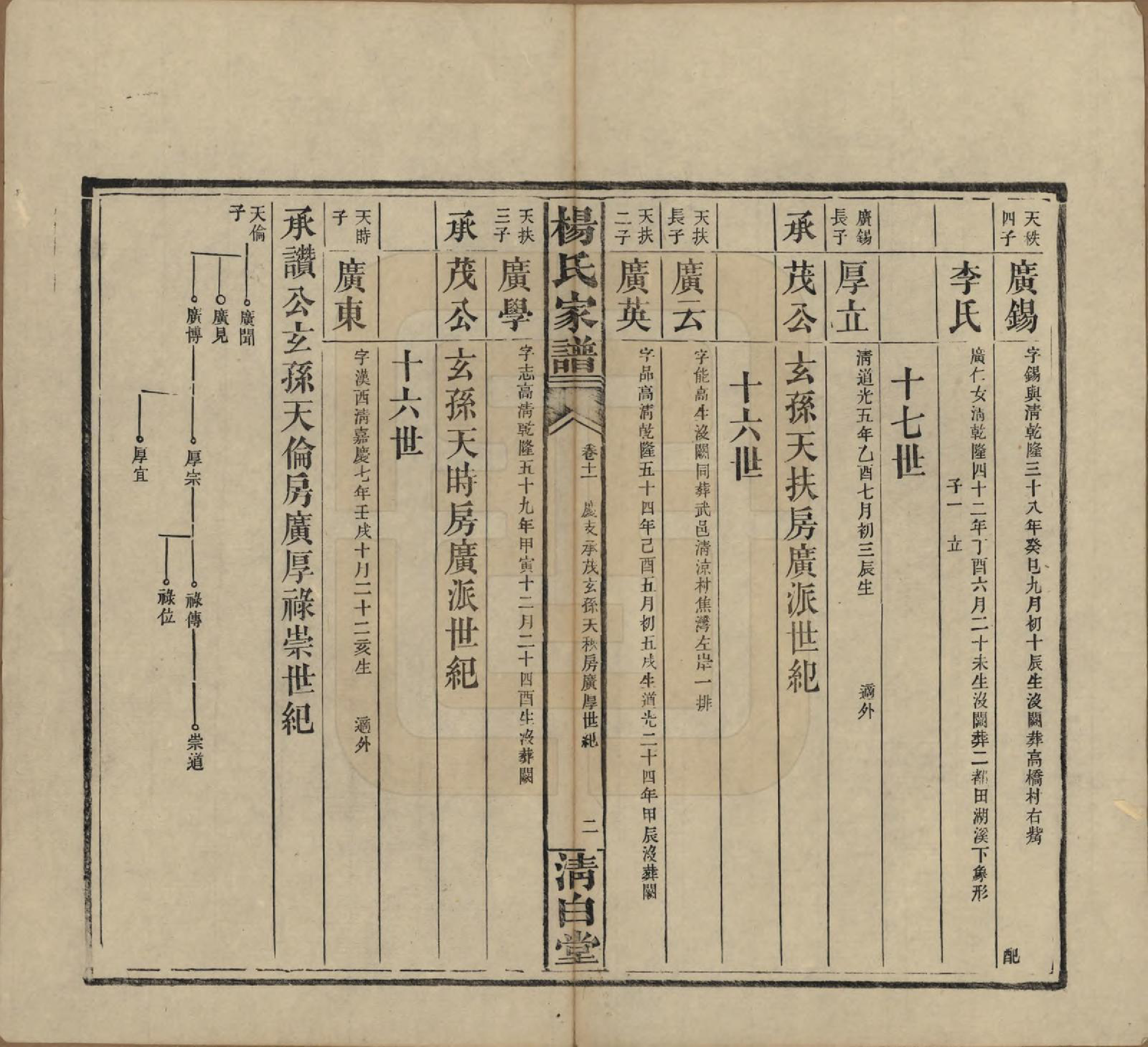 GTJP1939.杨.湖南安化.杨氏家谱.民国10年[1921]_011.pdf_第2页