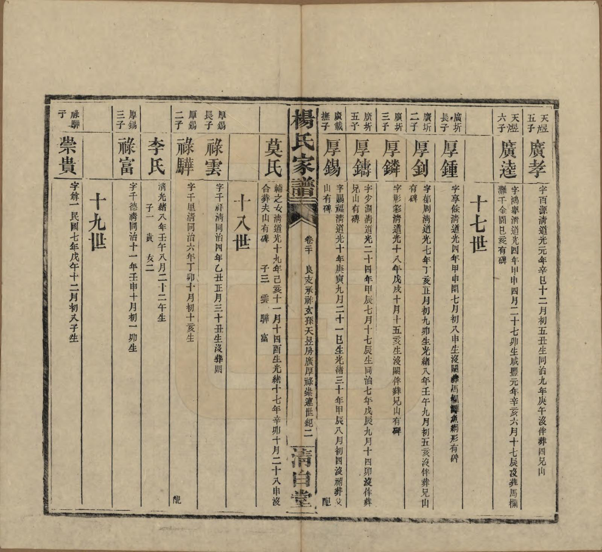 GTJP1939.杨.湖南安化.杨氏家谱.民国10年[1921]_020.pdf_第2页
