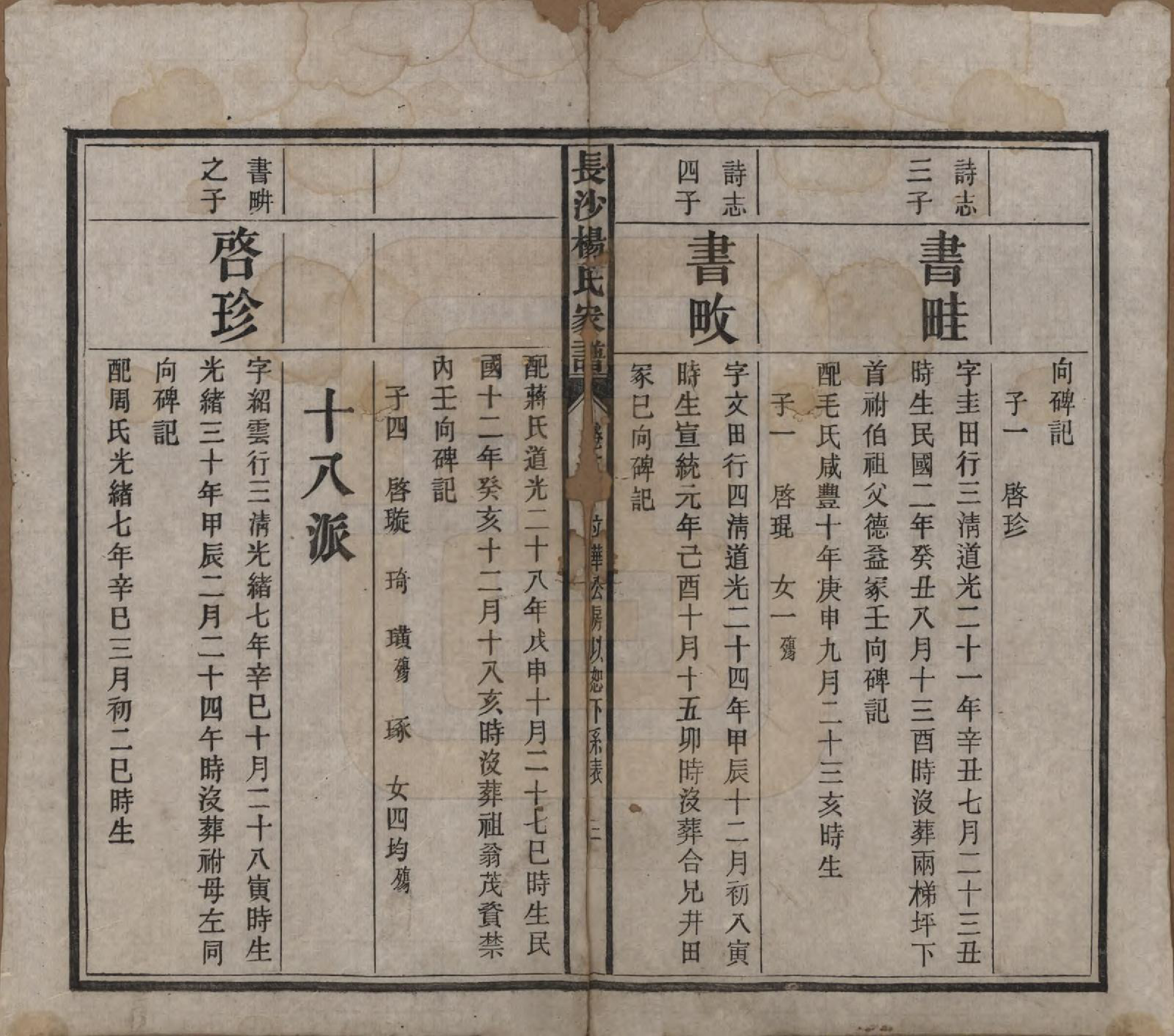 GTJP1940.杨.湖南长沙.长沙杨氏家谱.民国14年(1925)_002.pdf_第2页