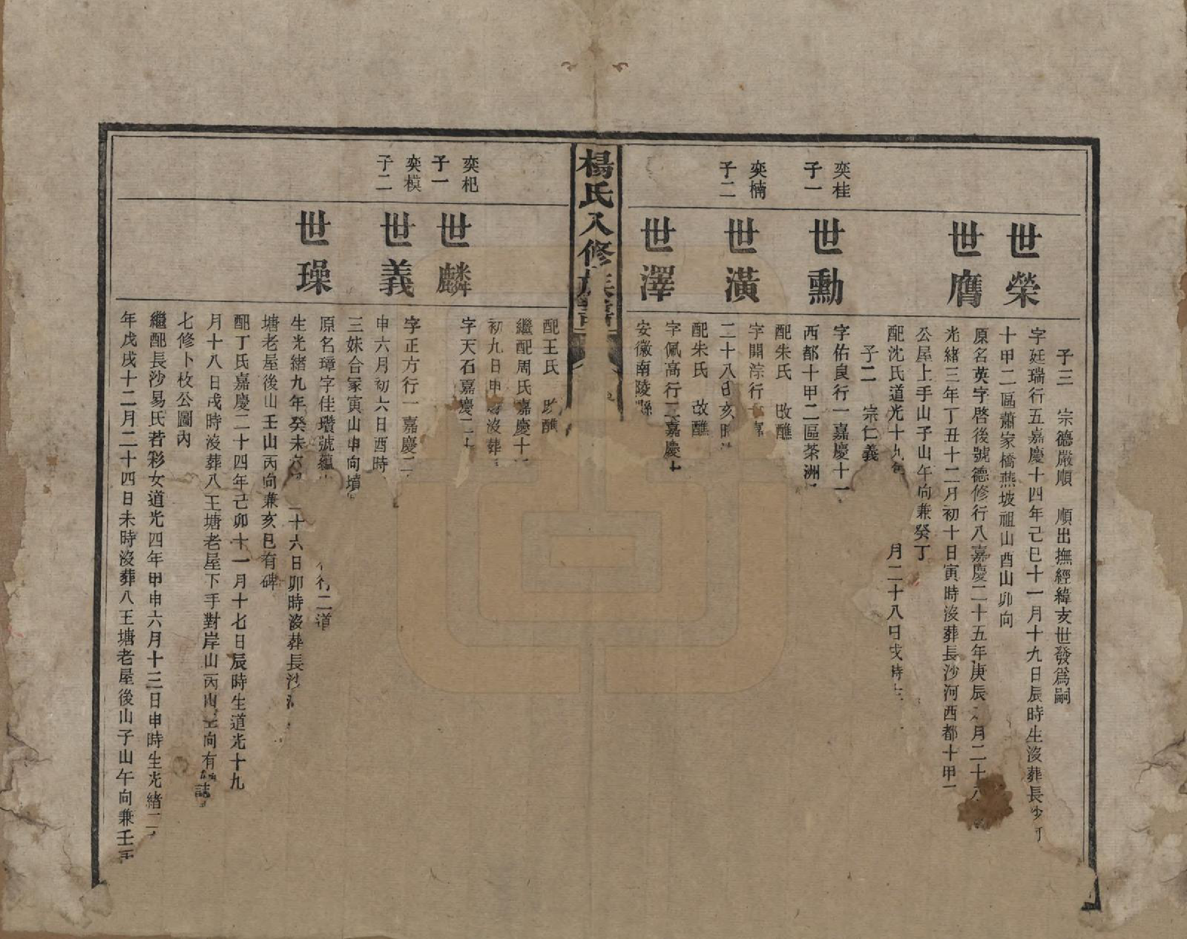 GTJP1967.杨.湖南宁乡.靳江杨氏八修族谱三十卷首一卷末一卷.民国三十四年（1945）_017.pdf_第3页