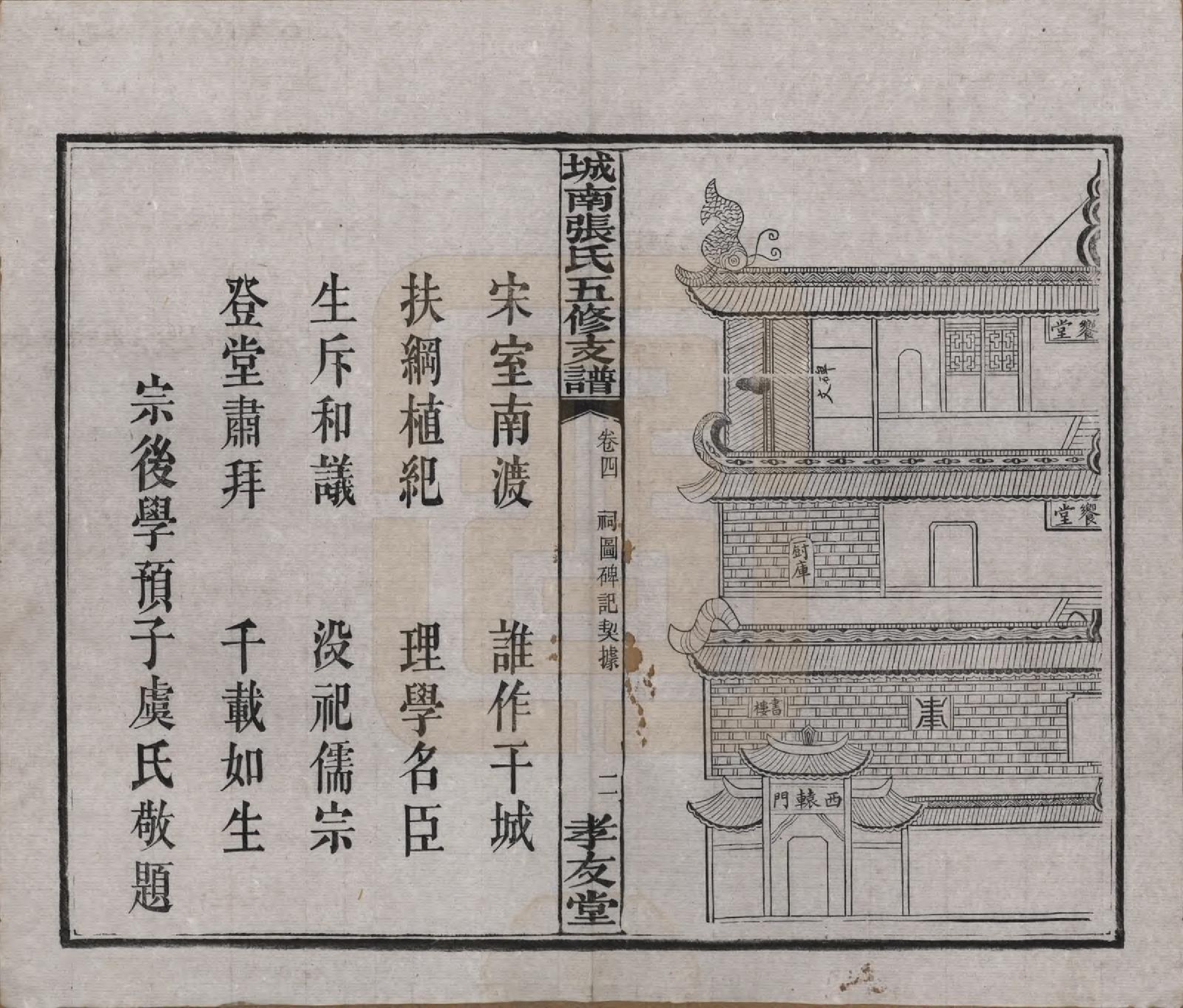 GTJP2122.张.湖南长沙.城南张氏寿文房五修支谱.民国十八年(1929)_004.pdf_第3页