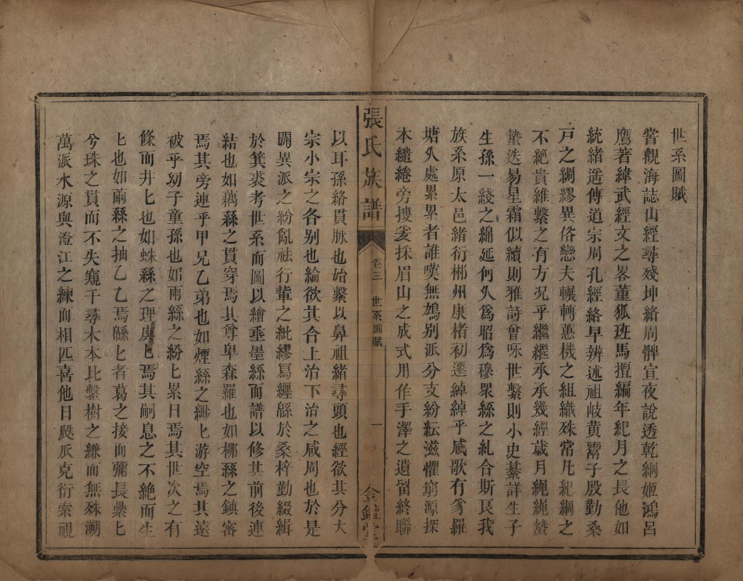 GTJP2176.张.湖南永兴.张氏族谱十二卷首一卷.清咸丰十一年（1861）_003.pdf_第1页