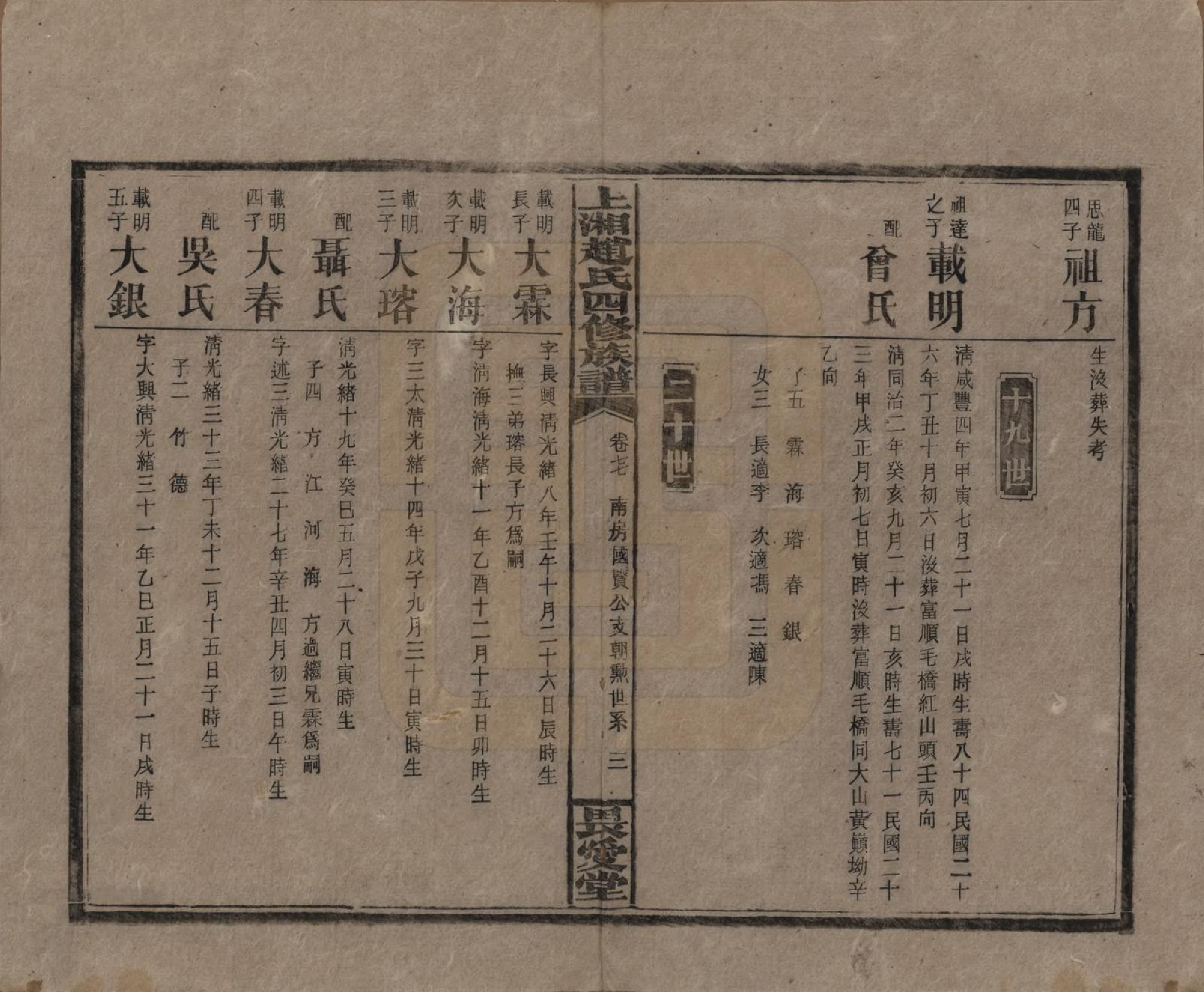 GTJP2215.赵.湖南邵阳.上湘赵氏四修族谱八十四卷卷首一卷卷末一卷.民国三十七年（1948）_077.pdf_第3页
