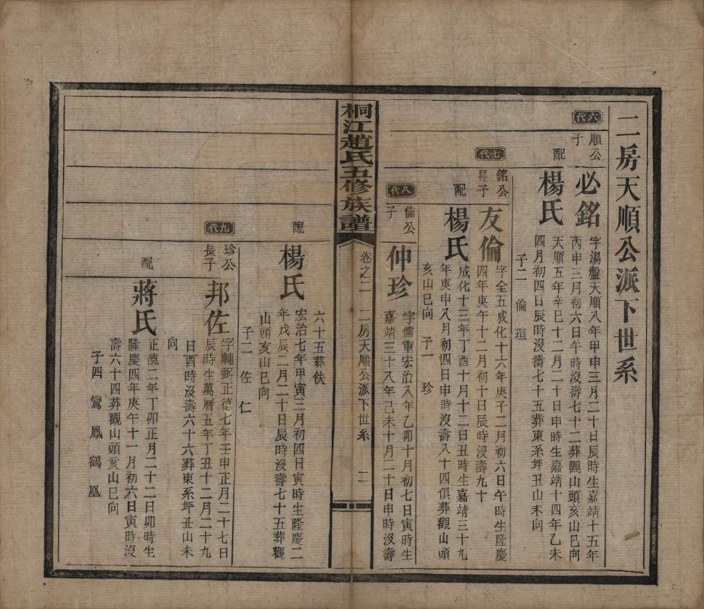 GTJP2223.赵.湖南邵阳.邵陵桐江赵氏五修族谱五十九卷卷首二卷.民国十四年（1925）_002.pdf_第2页