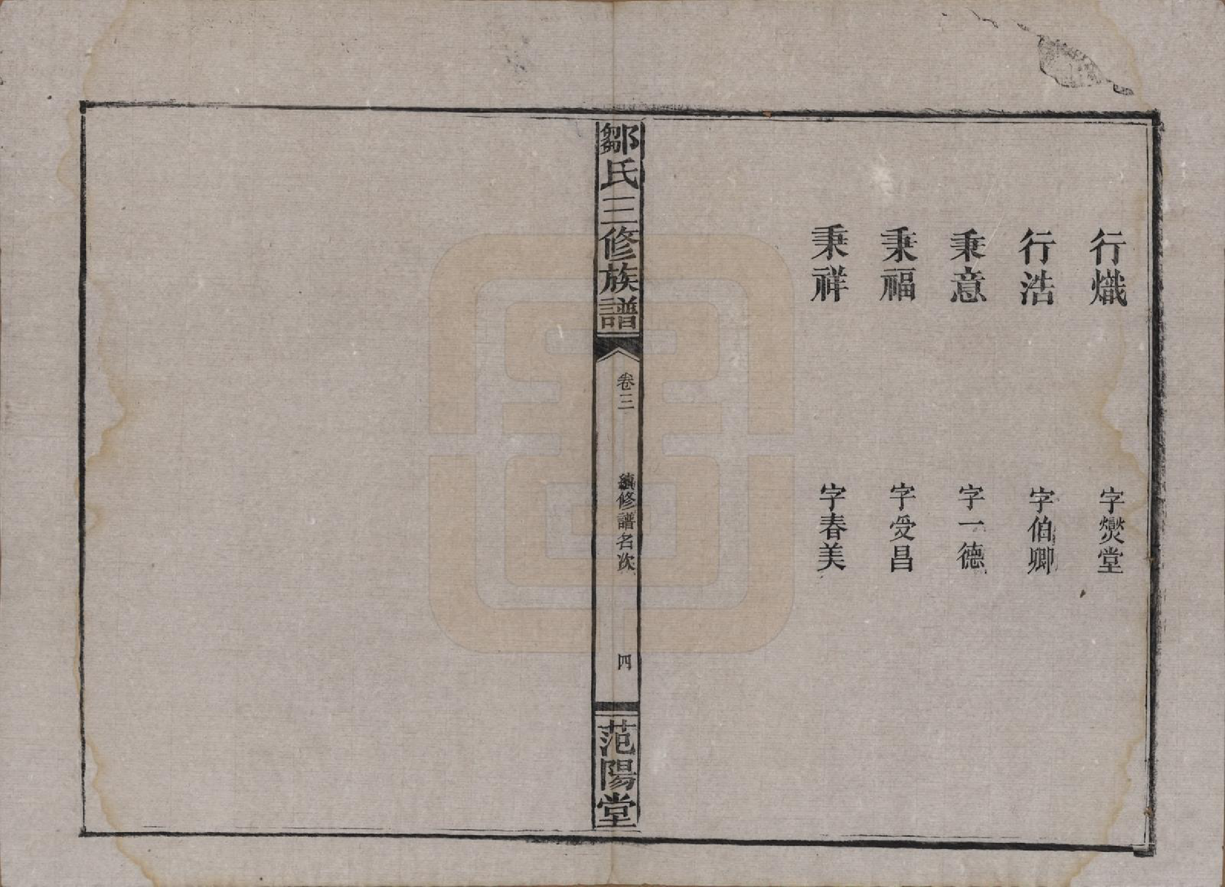 GTJP2371.邹.湖南益阳.邹氏三修族谱.民国二十年(1931)_003.pdf_第3页