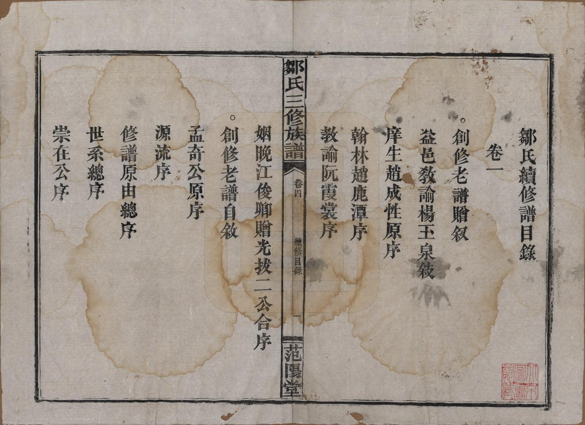 GTJP2371.邹.湖南益阳.邹氏三修族谱.民国二十年(1931)_004.pdf_第1页