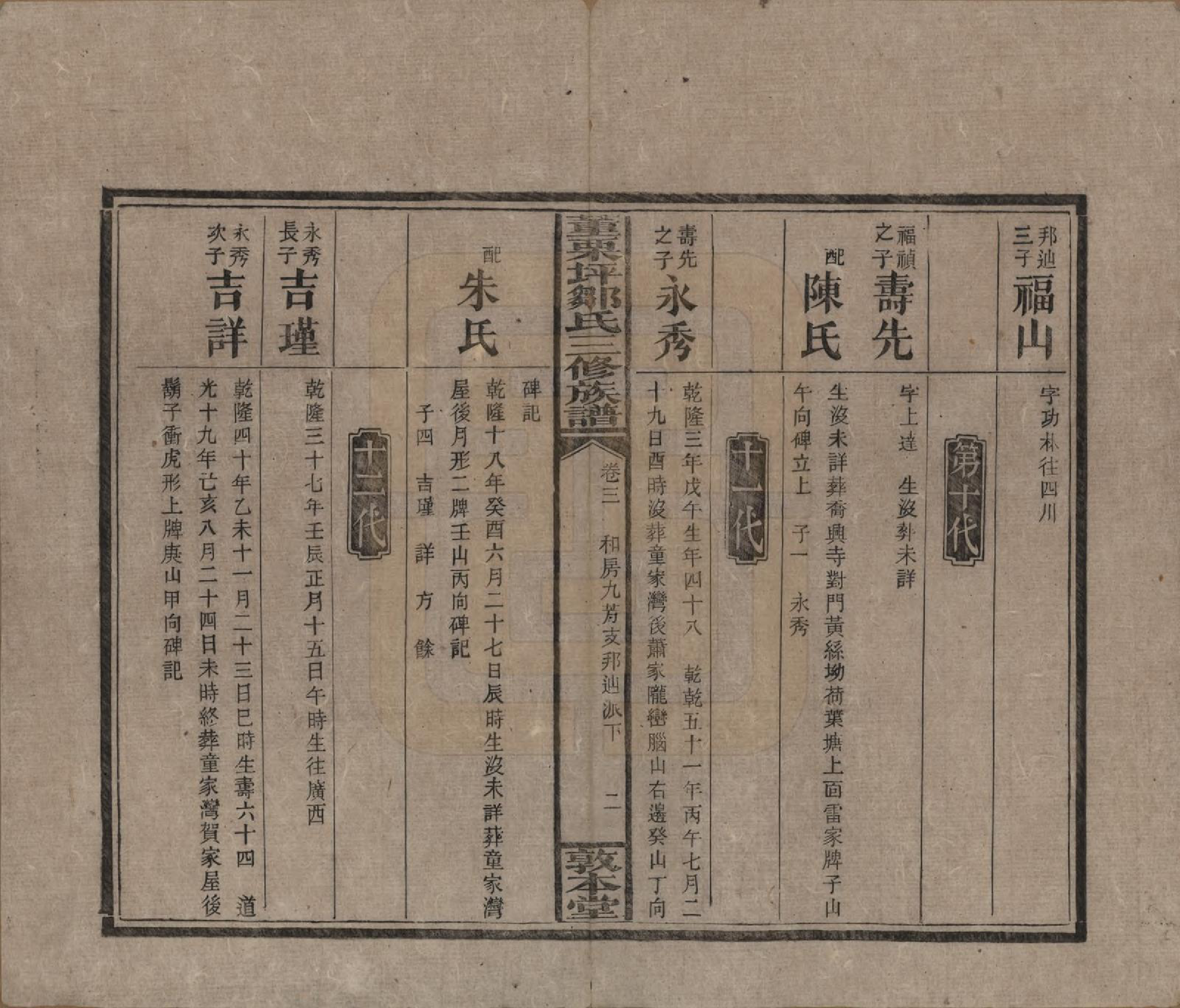 GTJP2380.邹.湖南衡阳.董粟坪邹氏三修族谱.清宣统三年(1911)_003.pdf_第2页